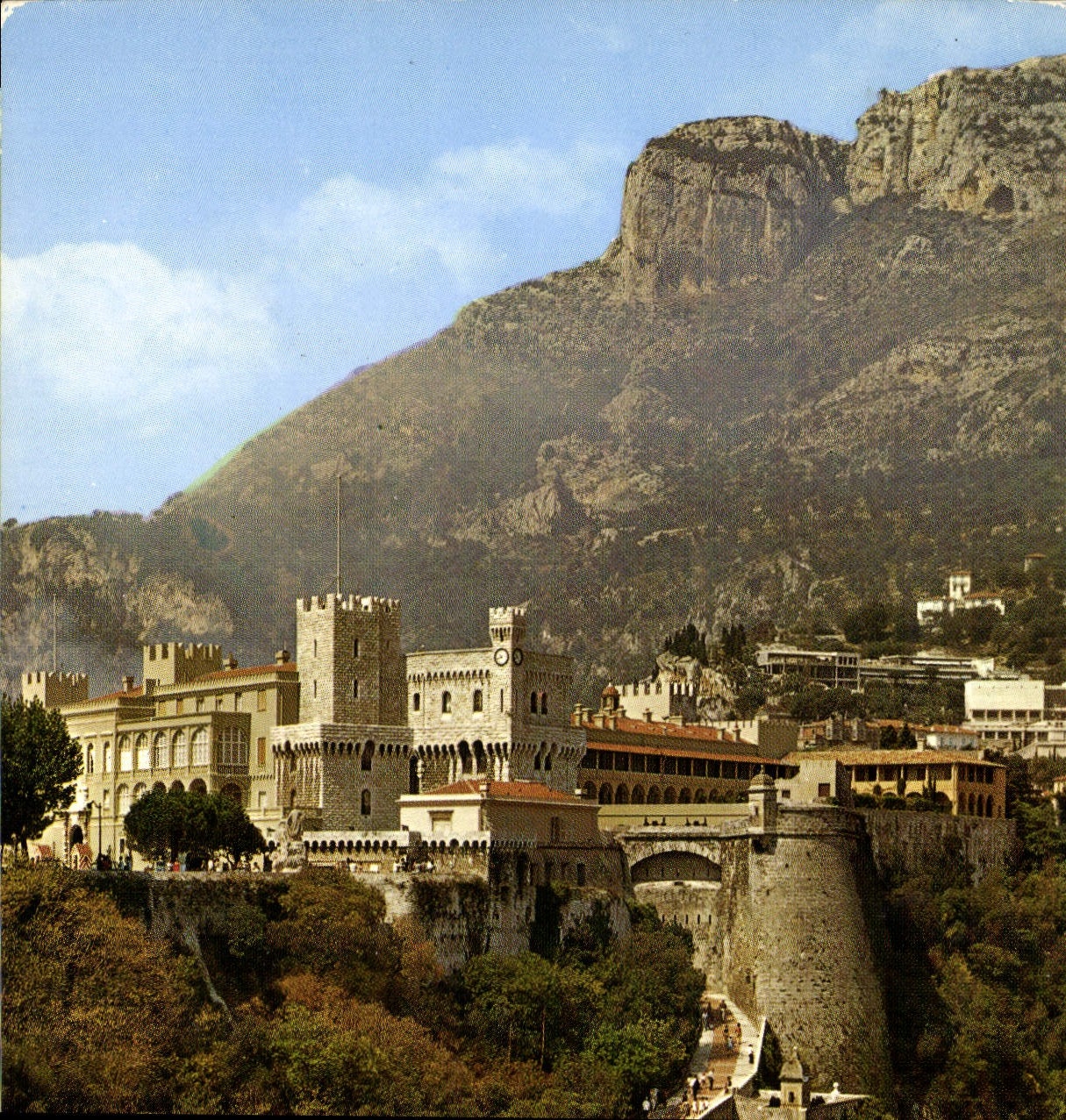 CPM Principaute de Monaco Vue d'ensemble du Palais de SAS le Prince de Monaco