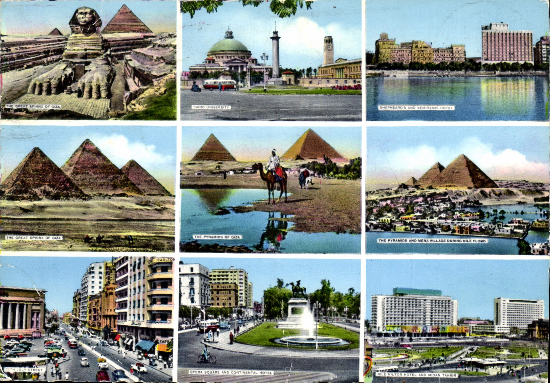 CPM Egypt  Pyramide Hilton Hotel