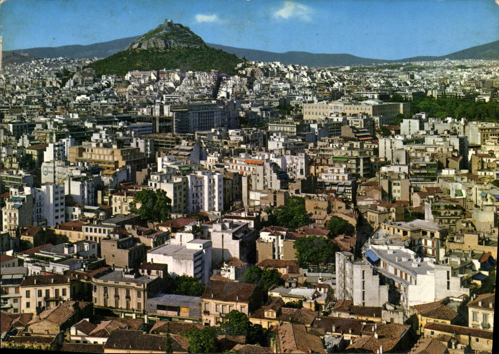 CPM Athenes Vue Partielle d'Athenes
