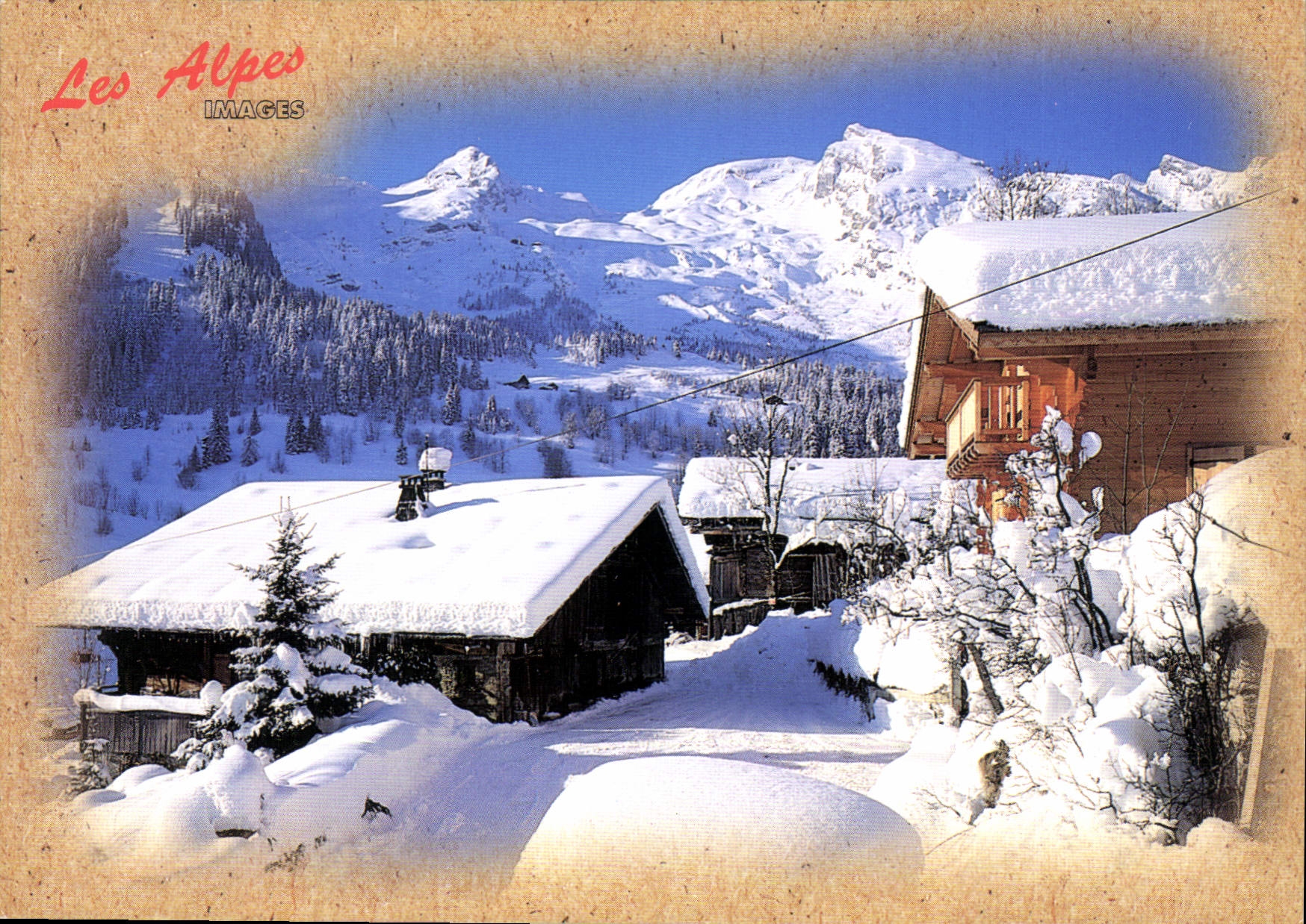 CPM Les Alpes Images 