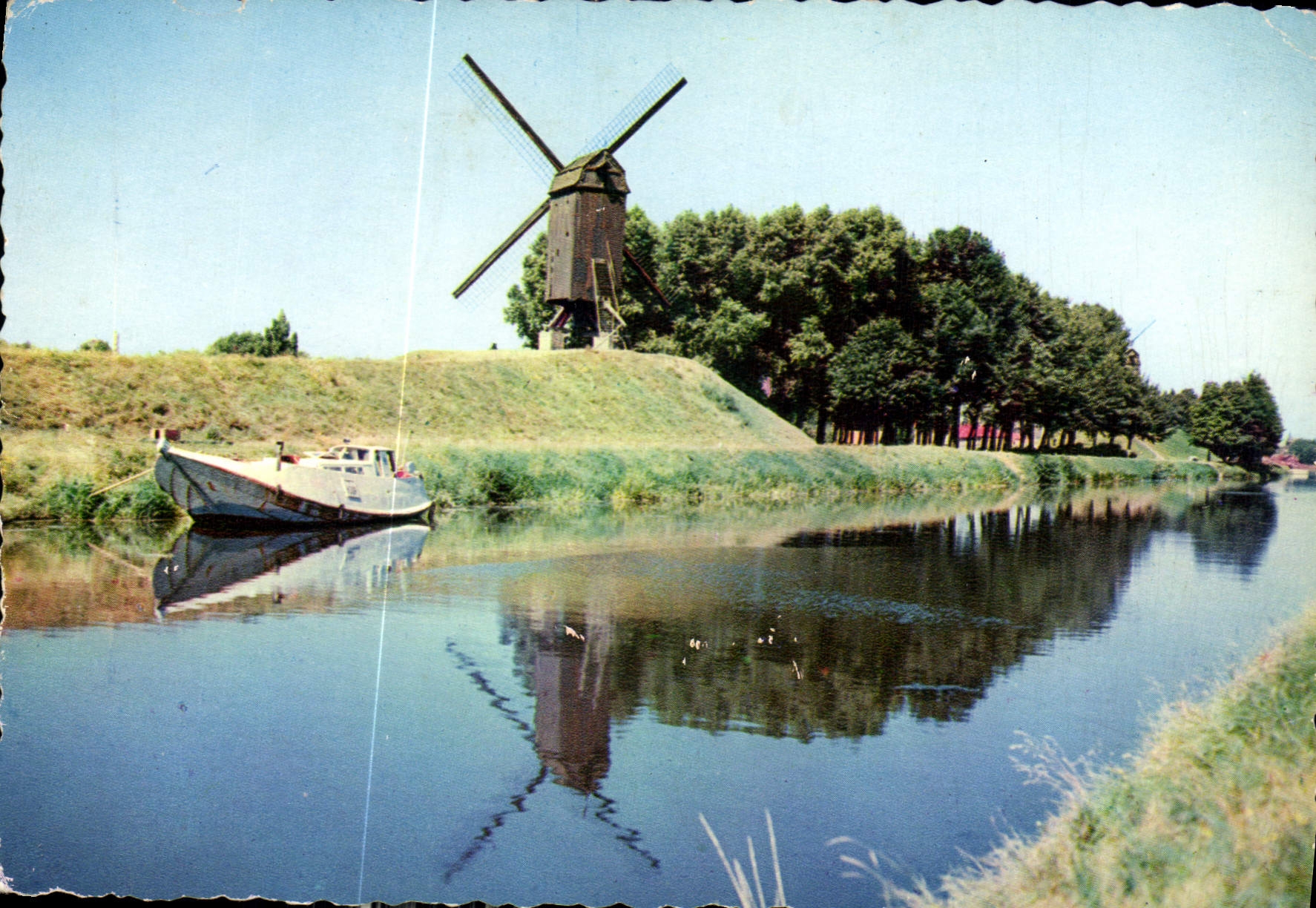 CPA Bruges Vieux moulin a vent 