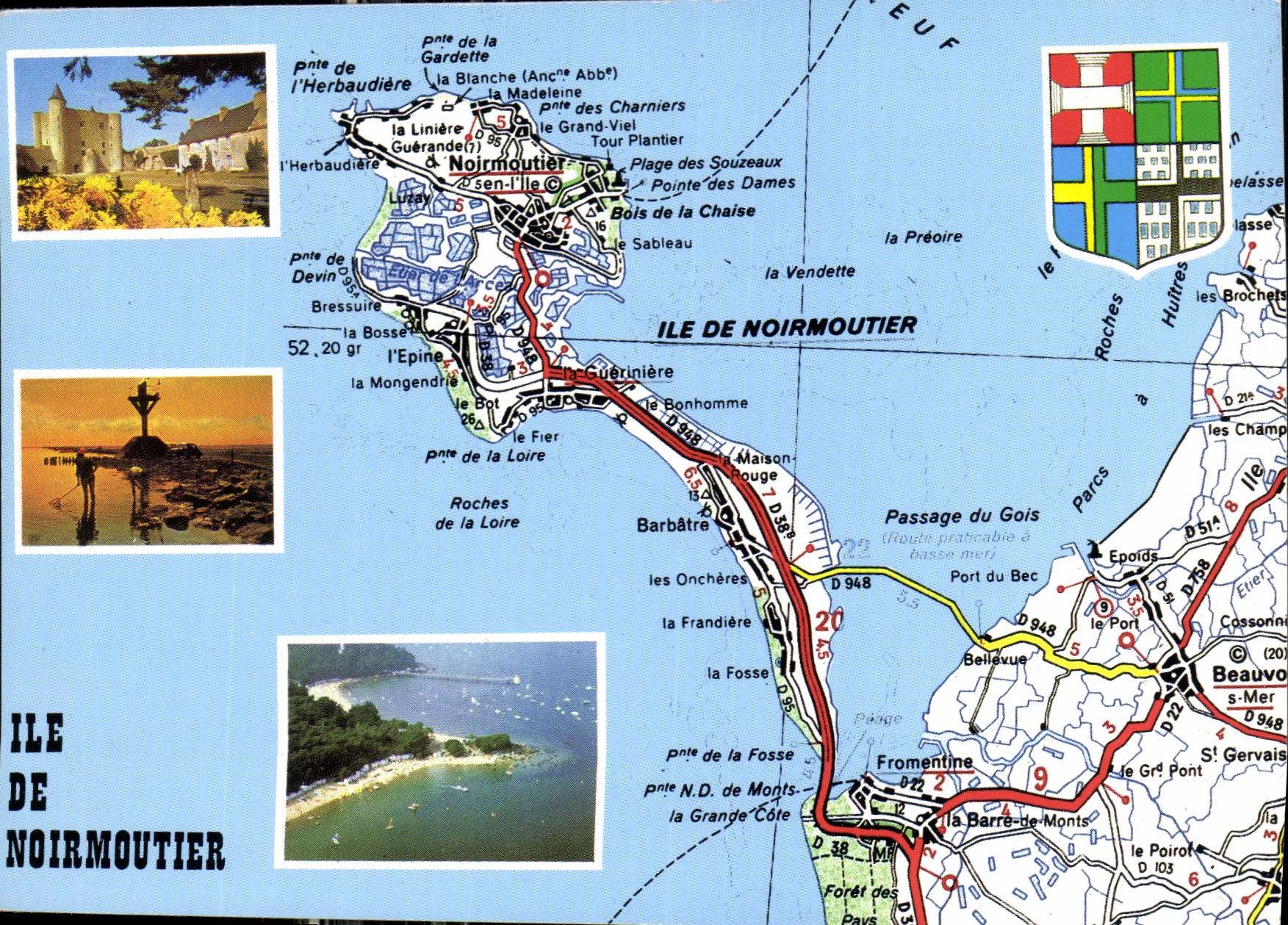 CPM Ile de Noirmoutier Vendee 