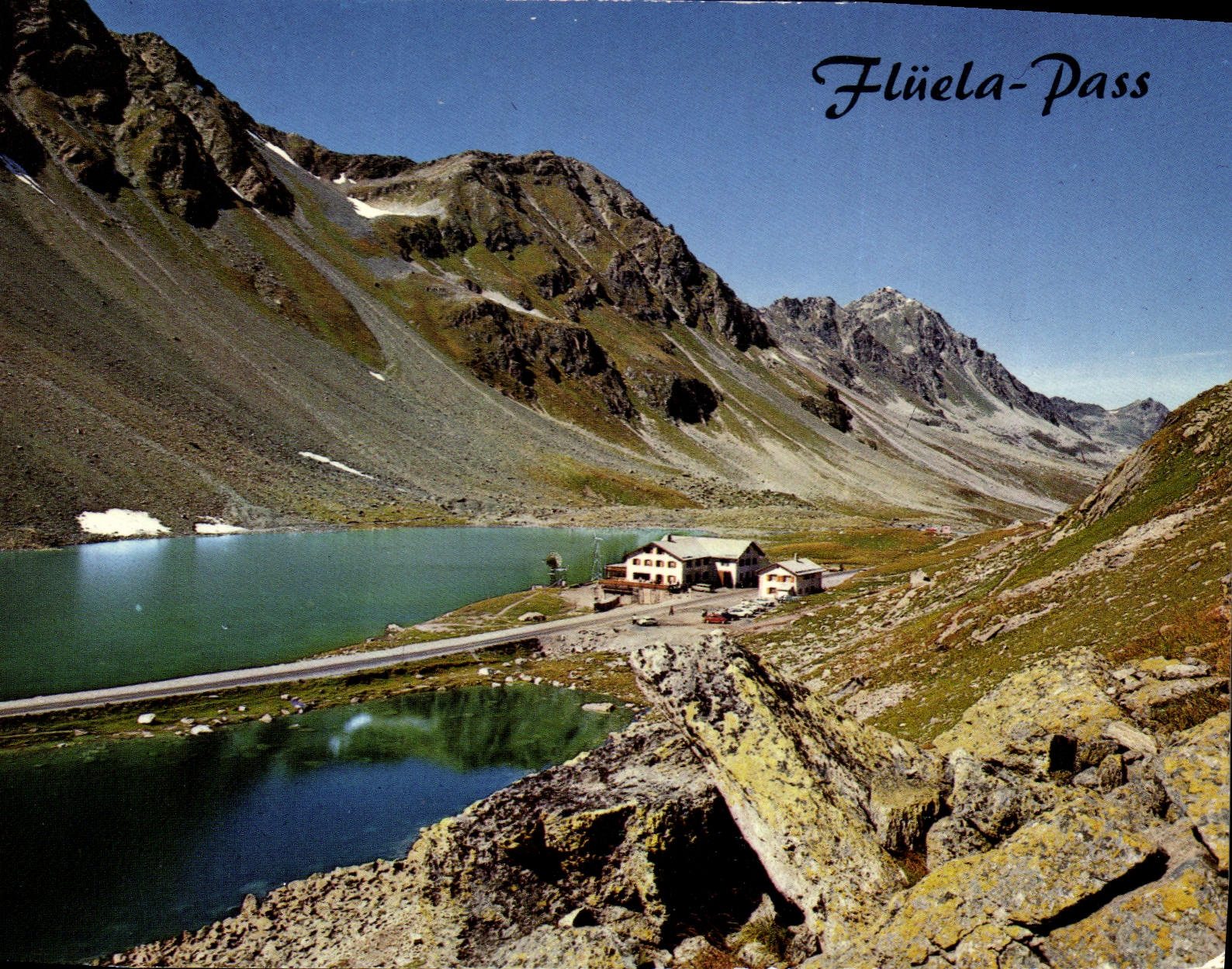 CPM Fluela Pass Hospiz Mit Schwarzee und Schottensee