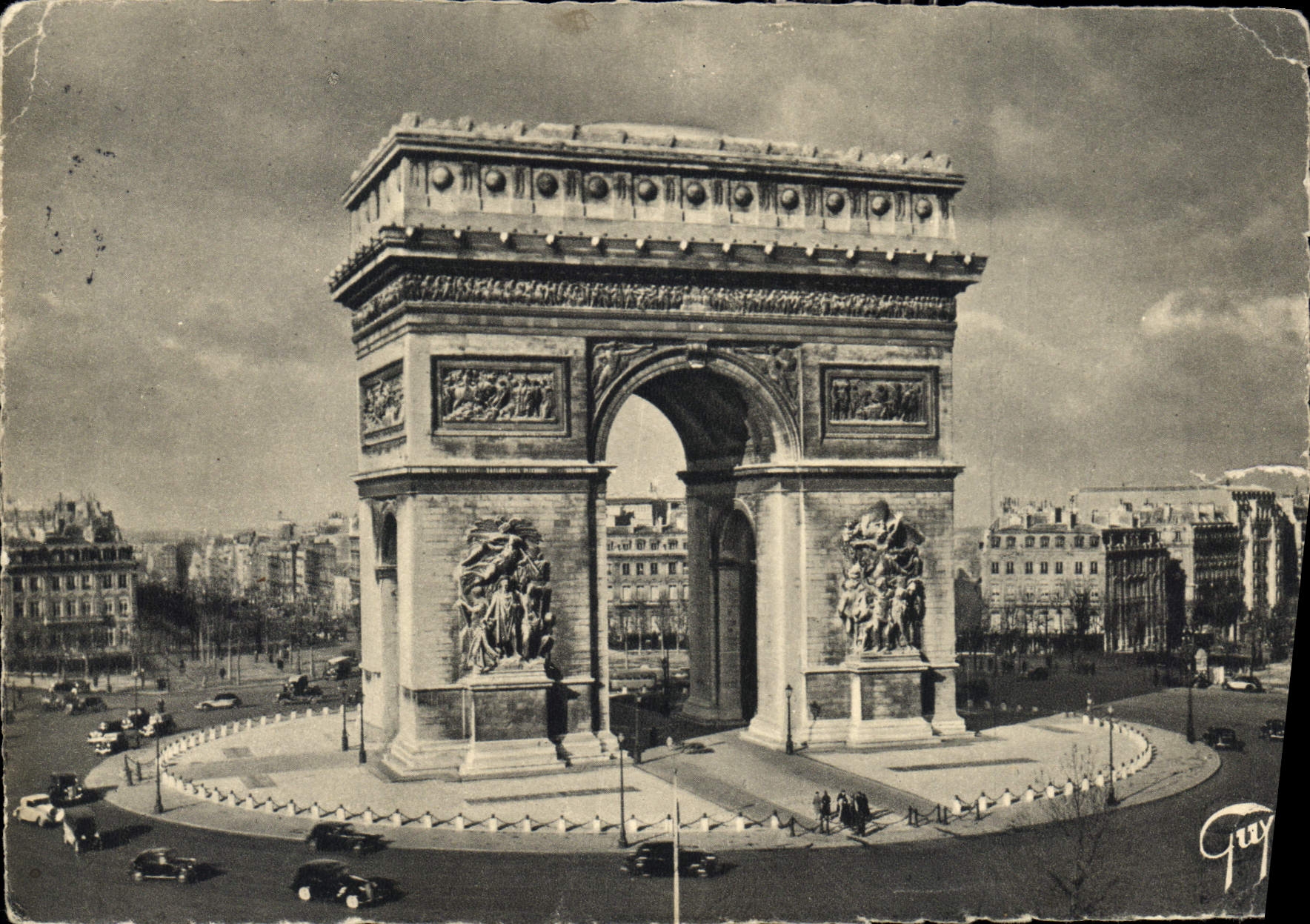 CPM Paris et ses Merveilles l'Arc de Triomphe