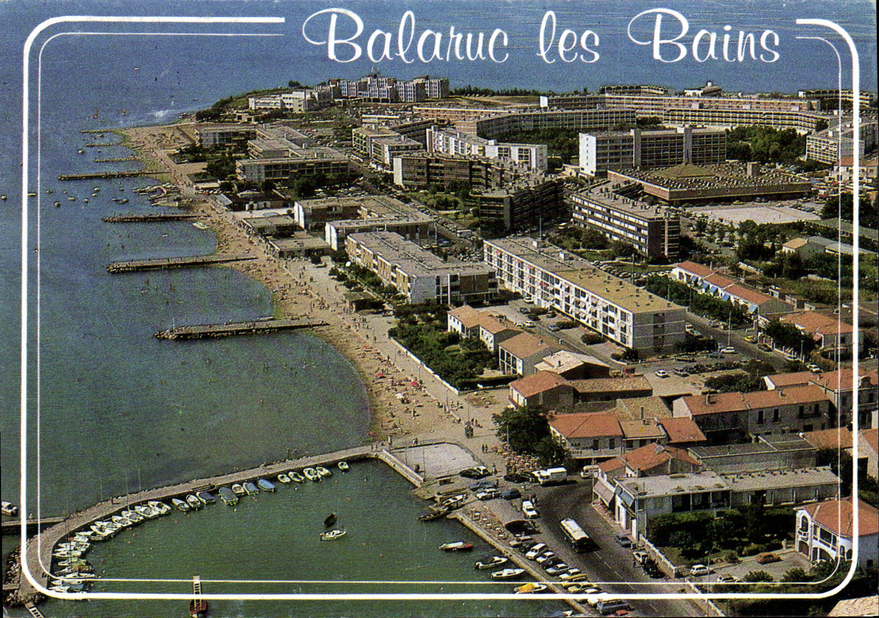 CPM Lumiere et couleurs de l'Herault Balaruc vue aerienne