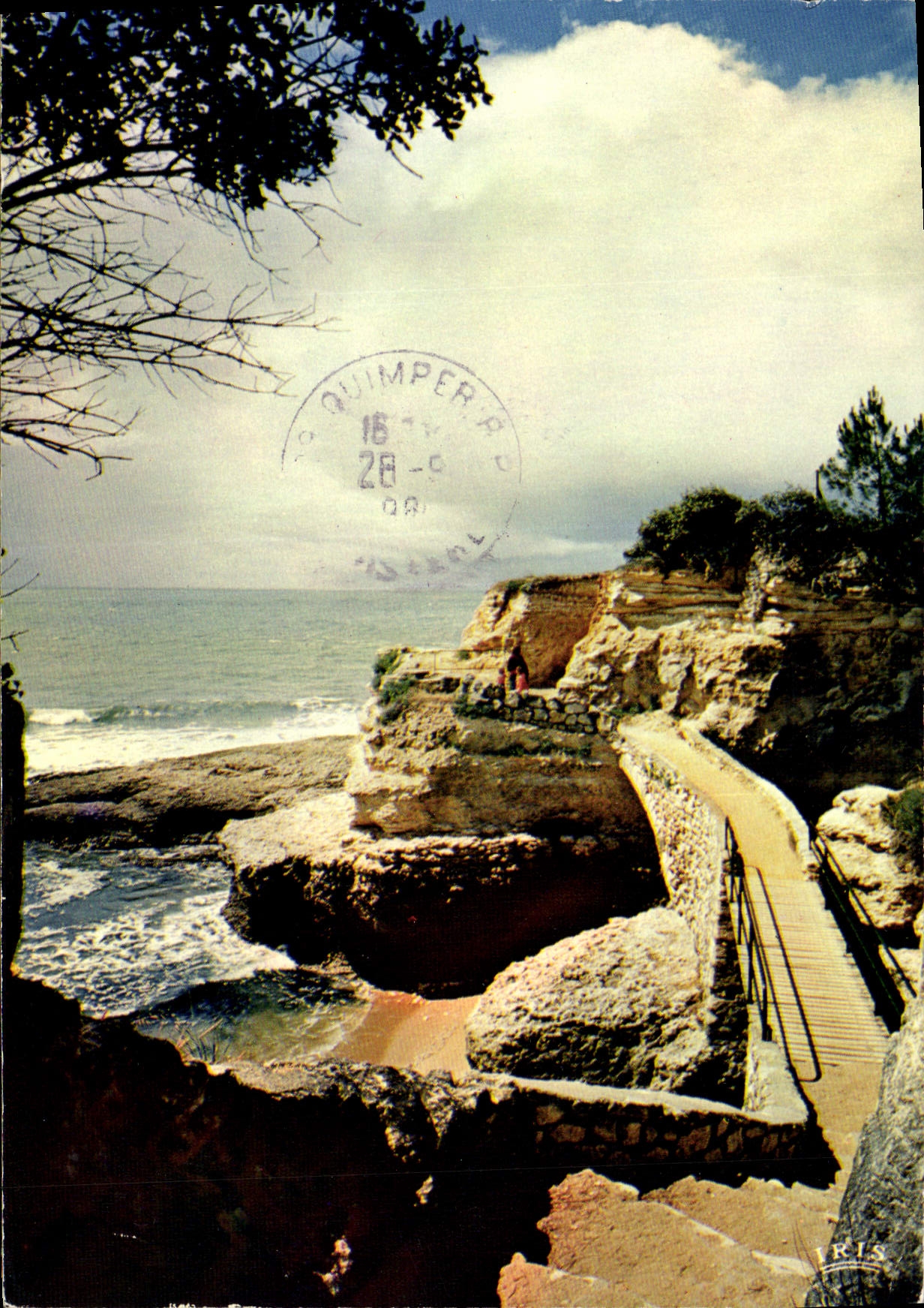CPM Cote de Beaute Saint Palais Sur Mer Charente Maritime le Pont des Contrebandiers