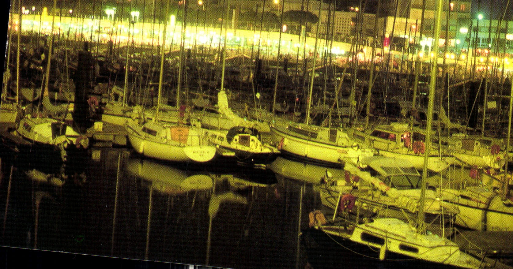 CPM Royan le Port de Plaisance de nuit 