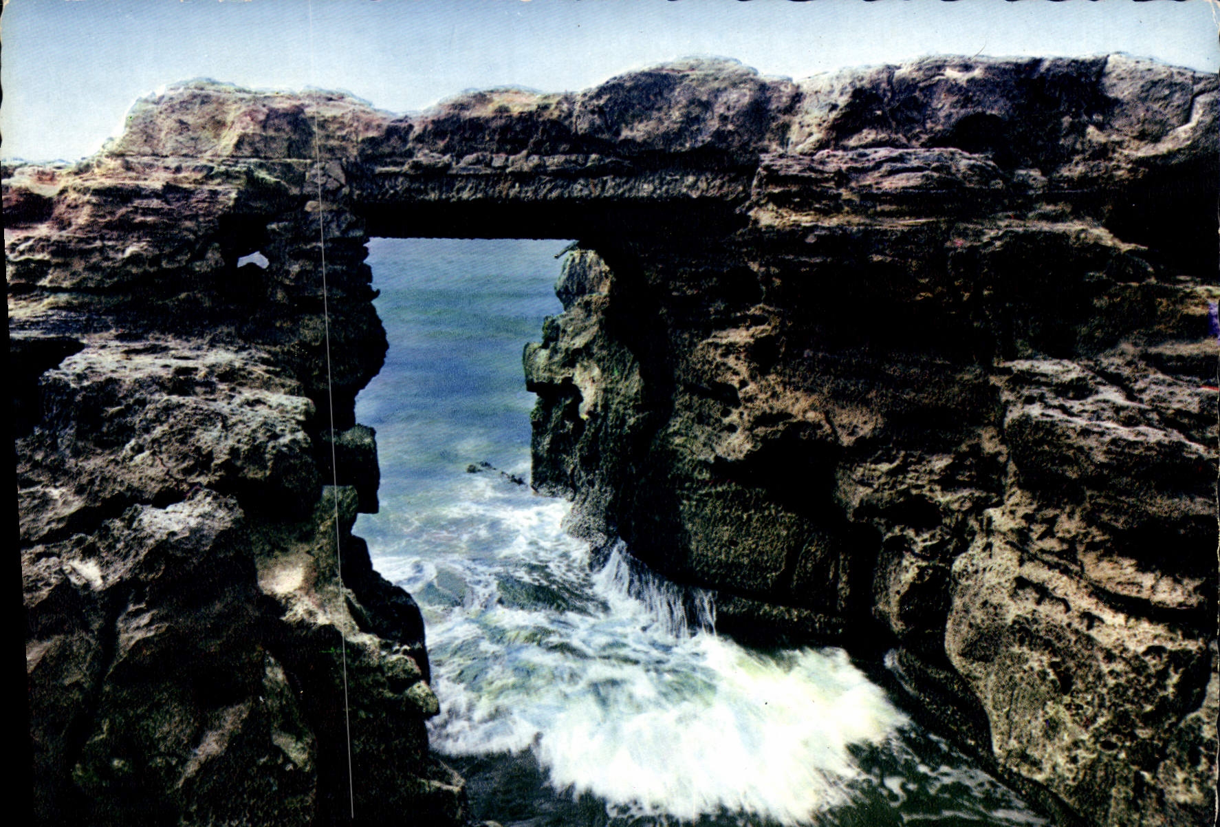 CPM Saint Palais sur Mer le Pont du Diable 