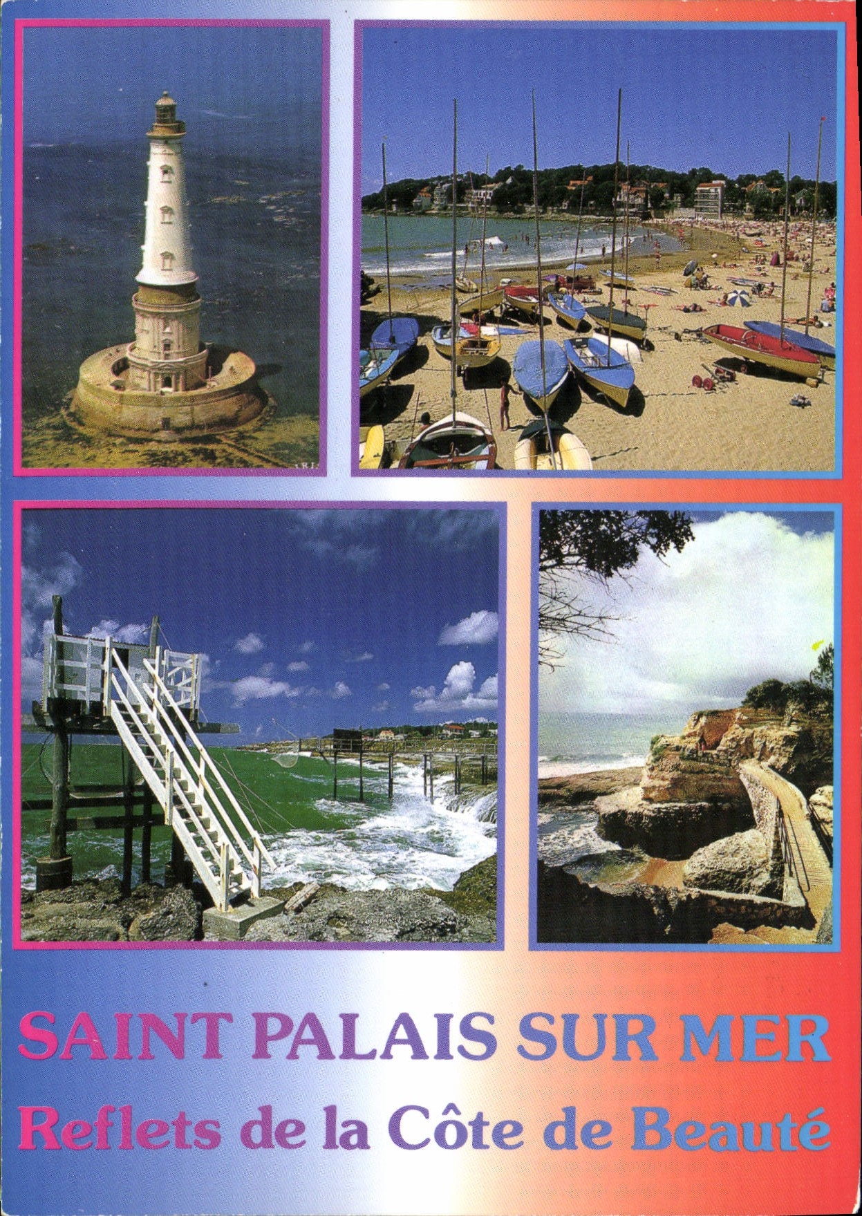 CPM Cote de Beaute Saint Palais sur Mer Ambiance estivale 