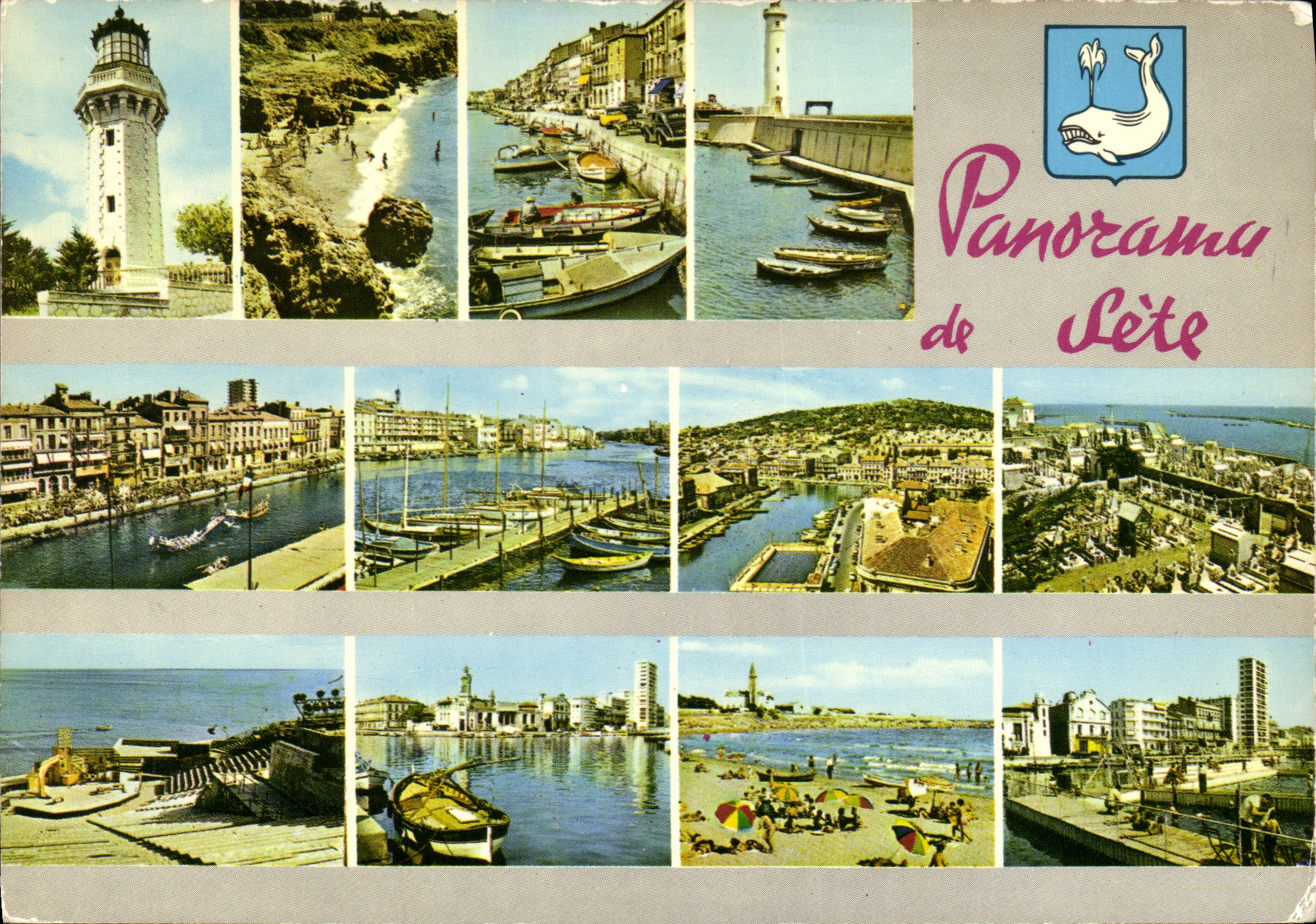 CPM Panorama de Sete Herault 