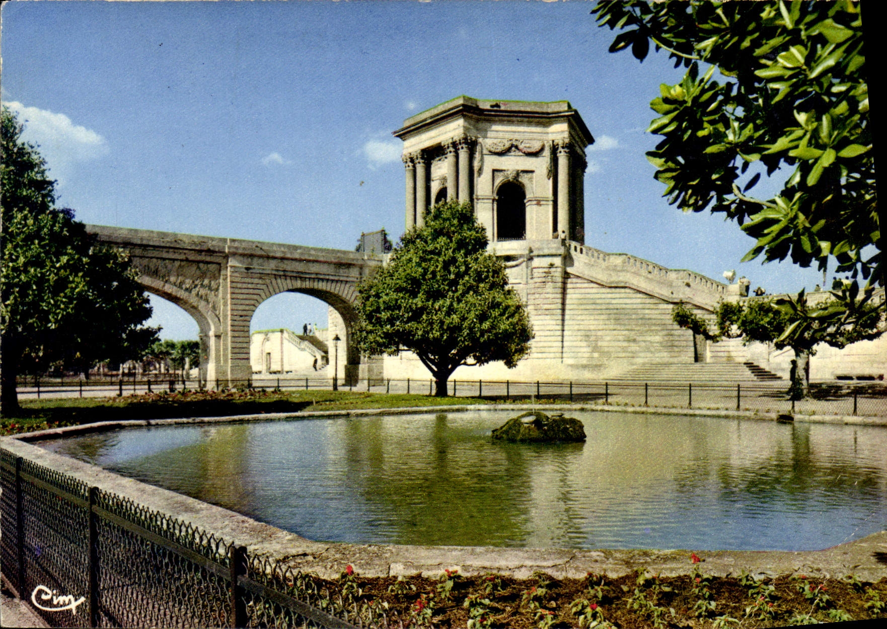 CPM Montpellier Herault le Chateau d'Eau Place du Peyrou