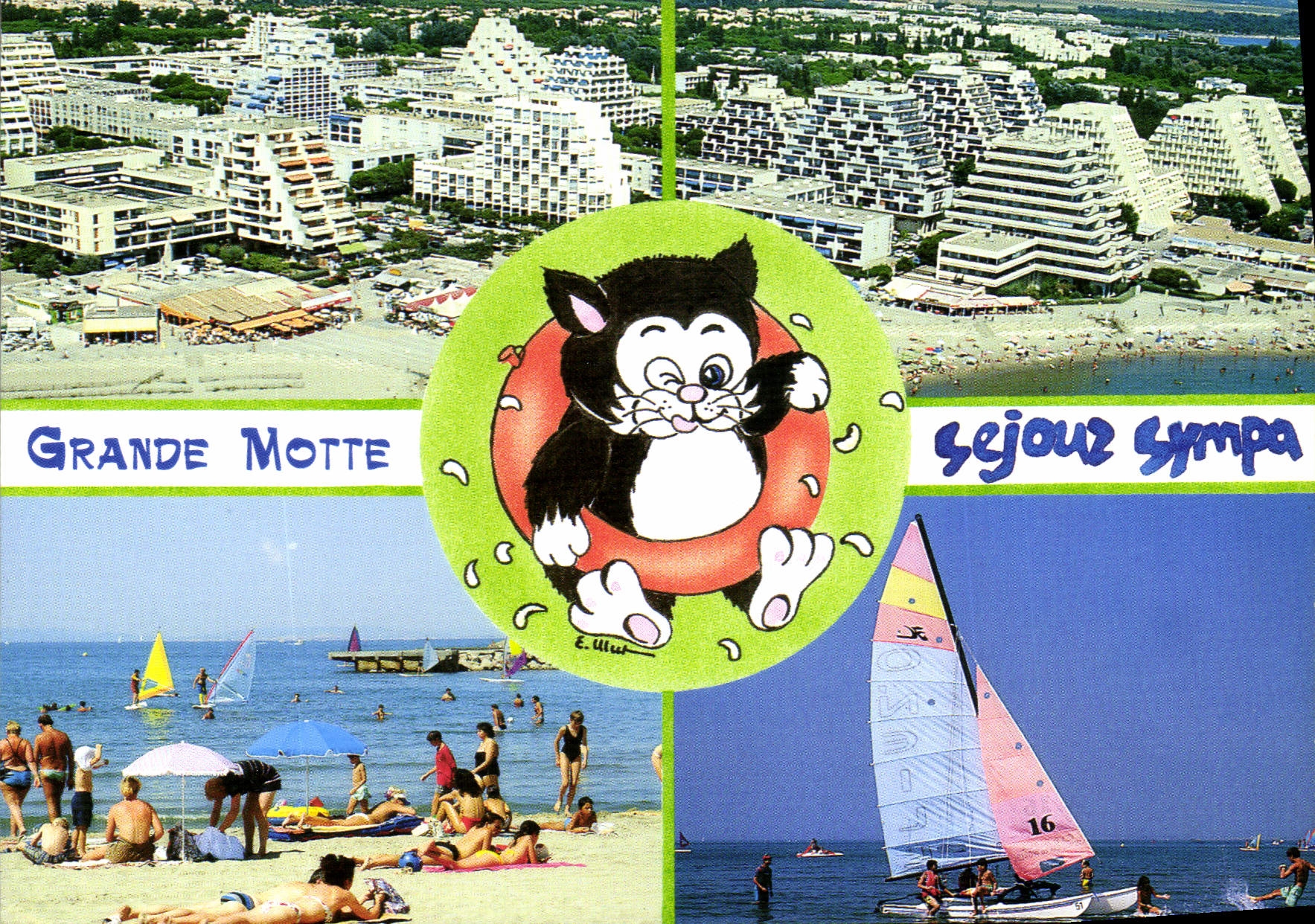 CPM La Grande motte Herault Cite Balneaire