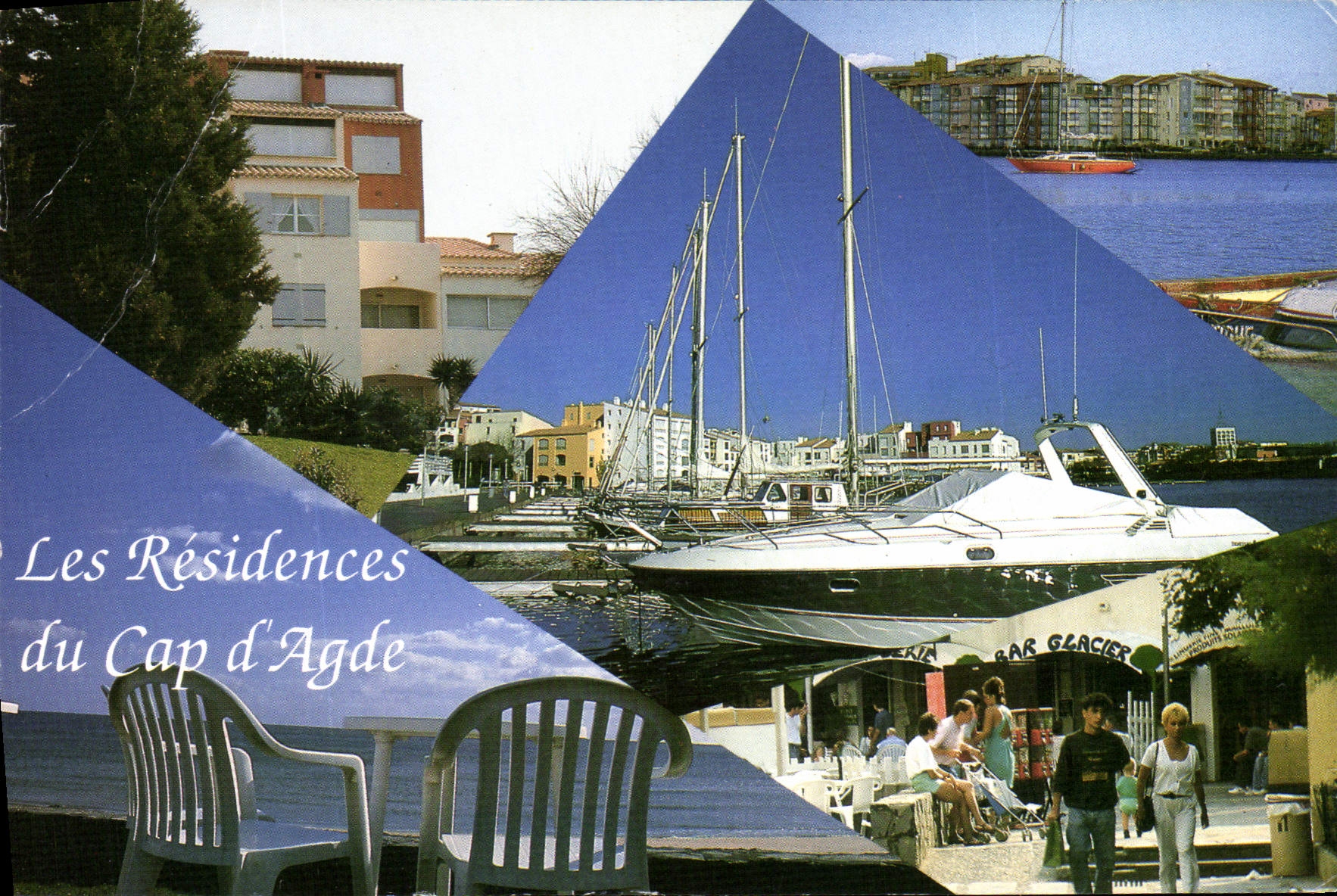 CPM Batiment les Roches rouges Rue des Vaisseaux Cap d'Agde