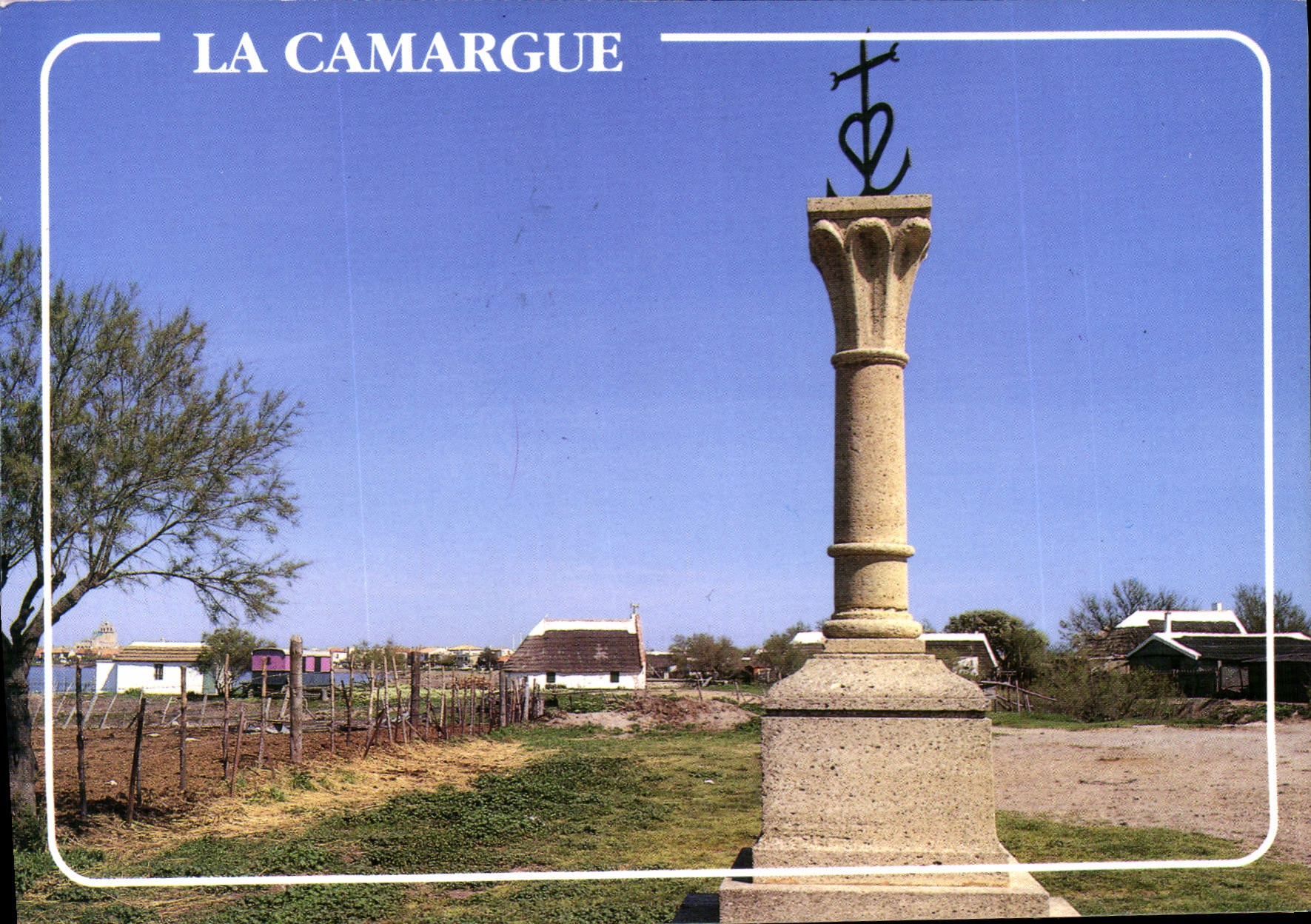 CPM Camargue la Croix des Gardians Aux Stes Maries de la Mer