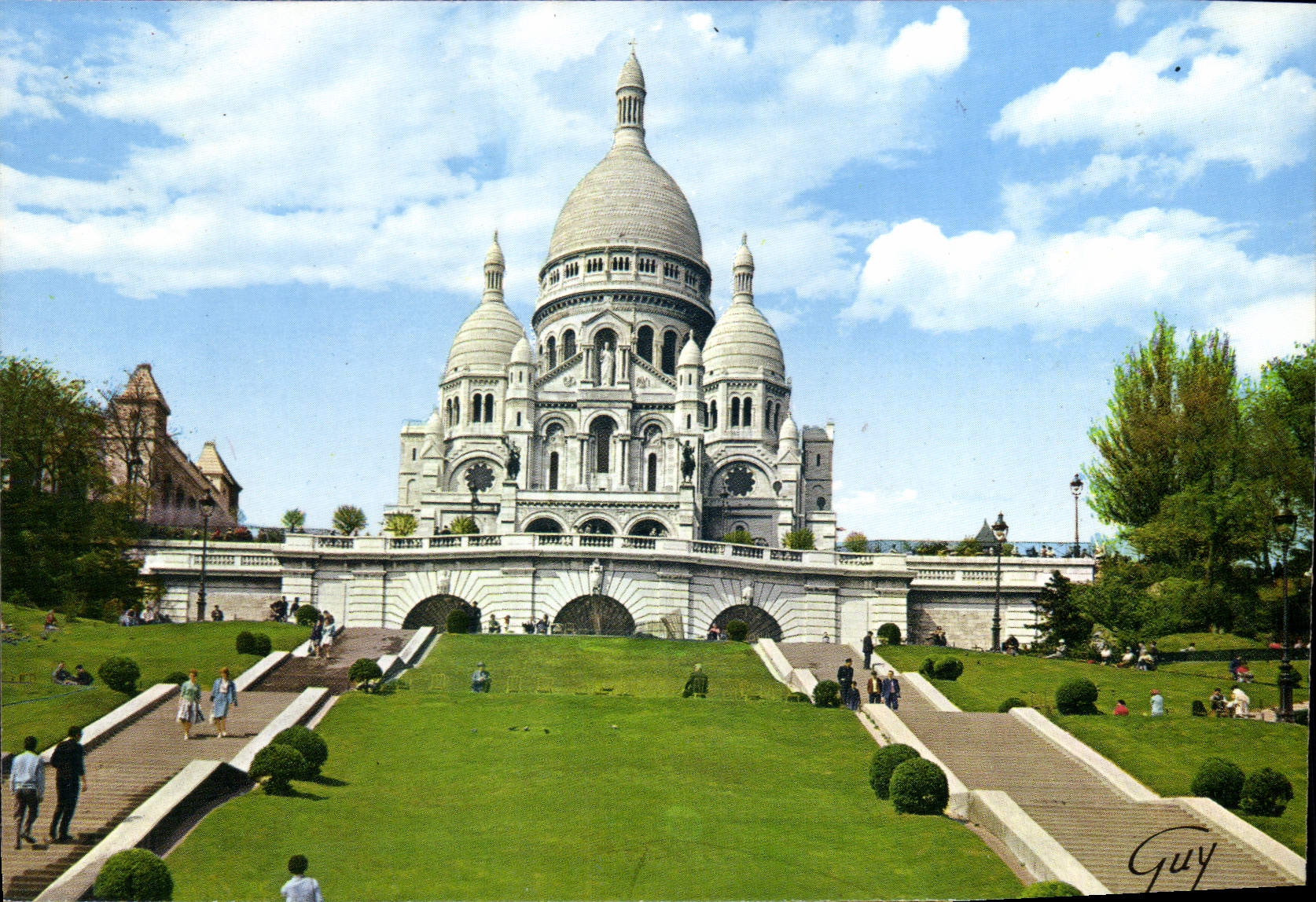 CPA Paris et ses Merveilles Basilique du Sacre Coeur de Montmartre