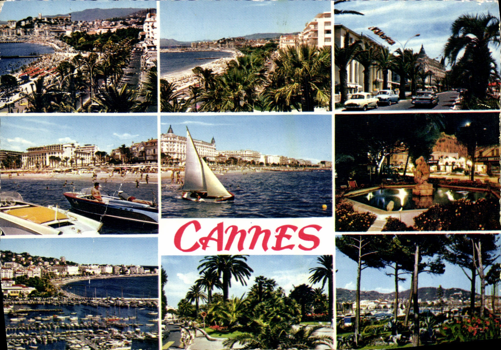 CPA Reflets de la Cote d'Azur Cannes A M 