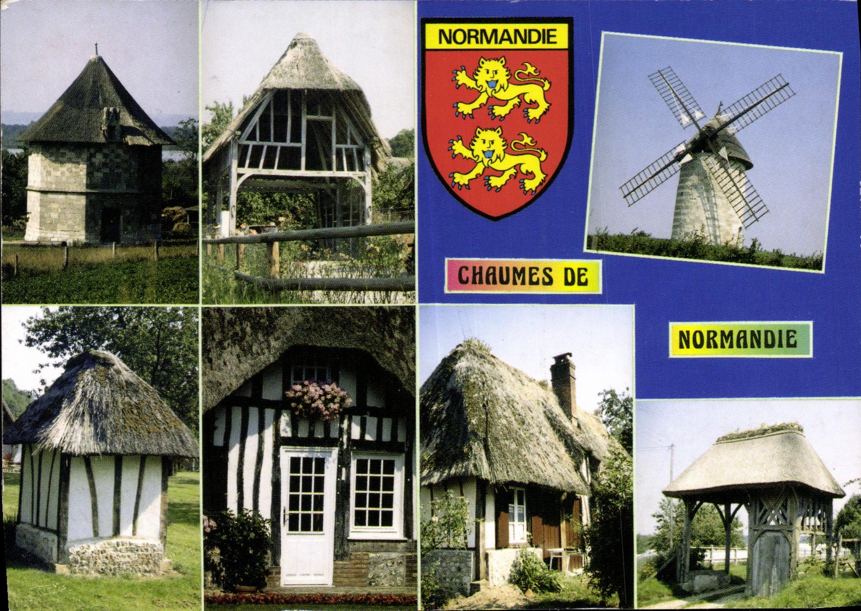 CPM Chaumes de Normandie 