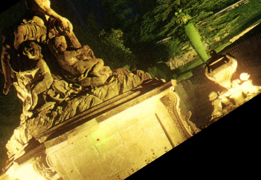 CPA La Provence Romaine Nimes Les Jardins de la Fontaine