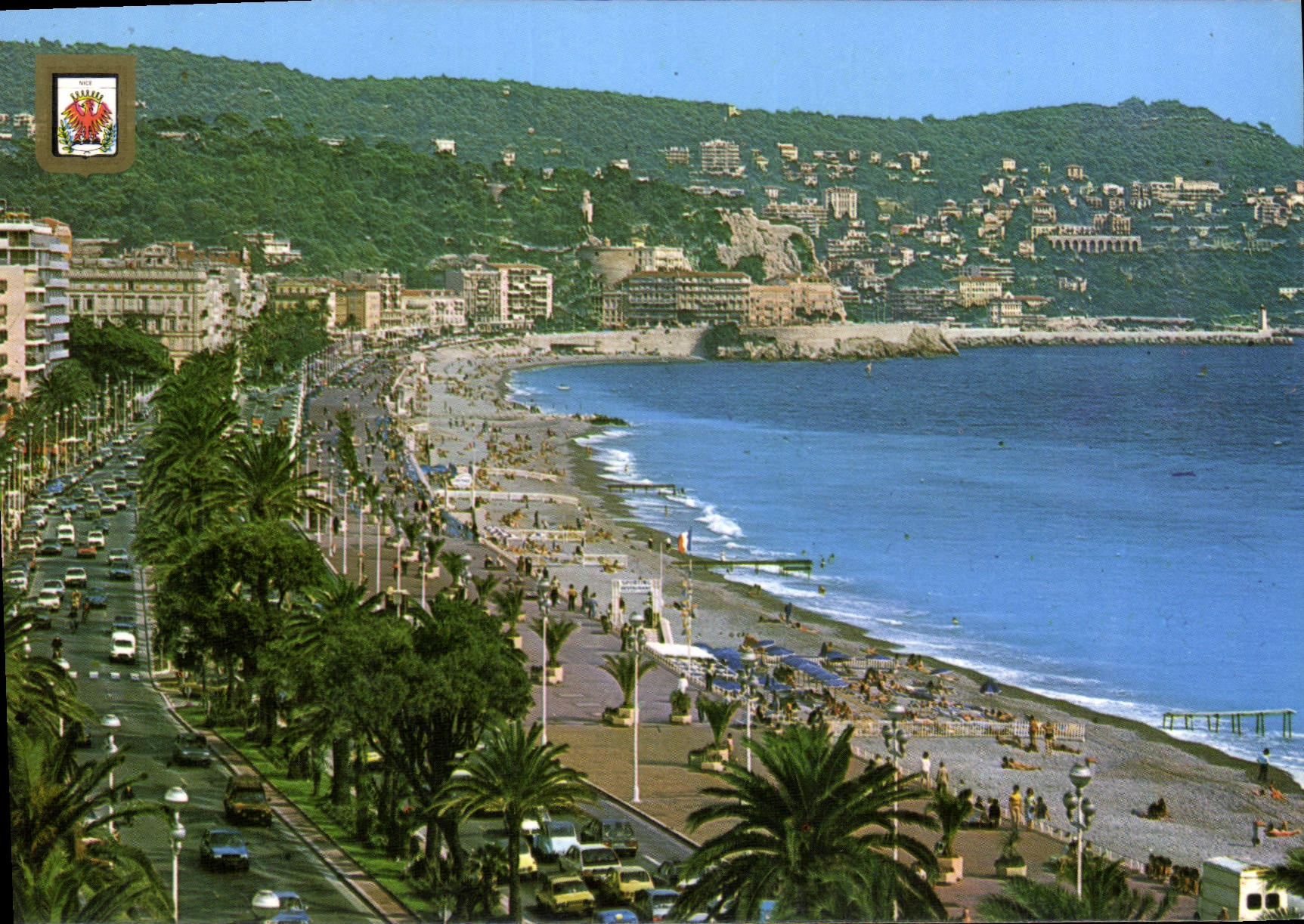 CPA Nice Promenade des Anglais et Quai des Etats Unis 