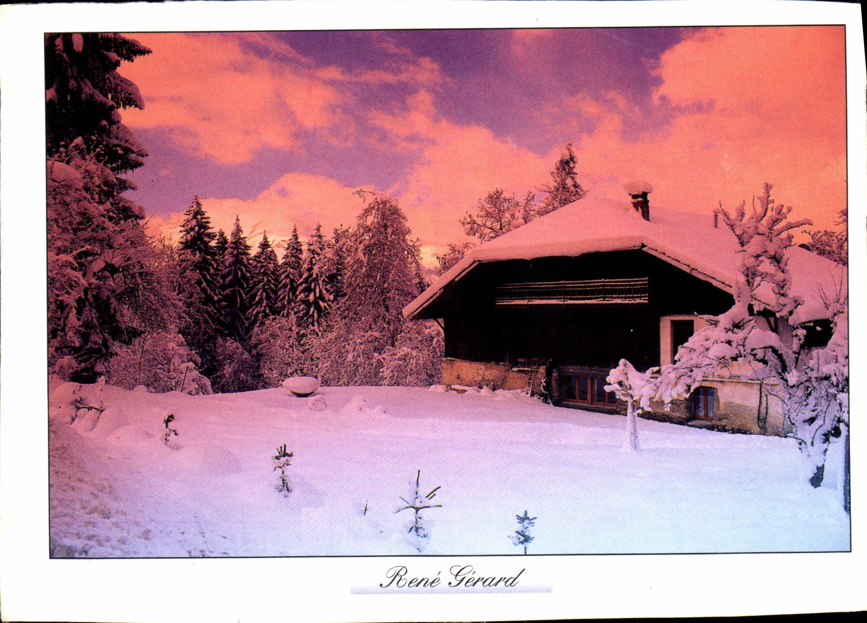 CPM Image de Montagne Harmonie du soir 