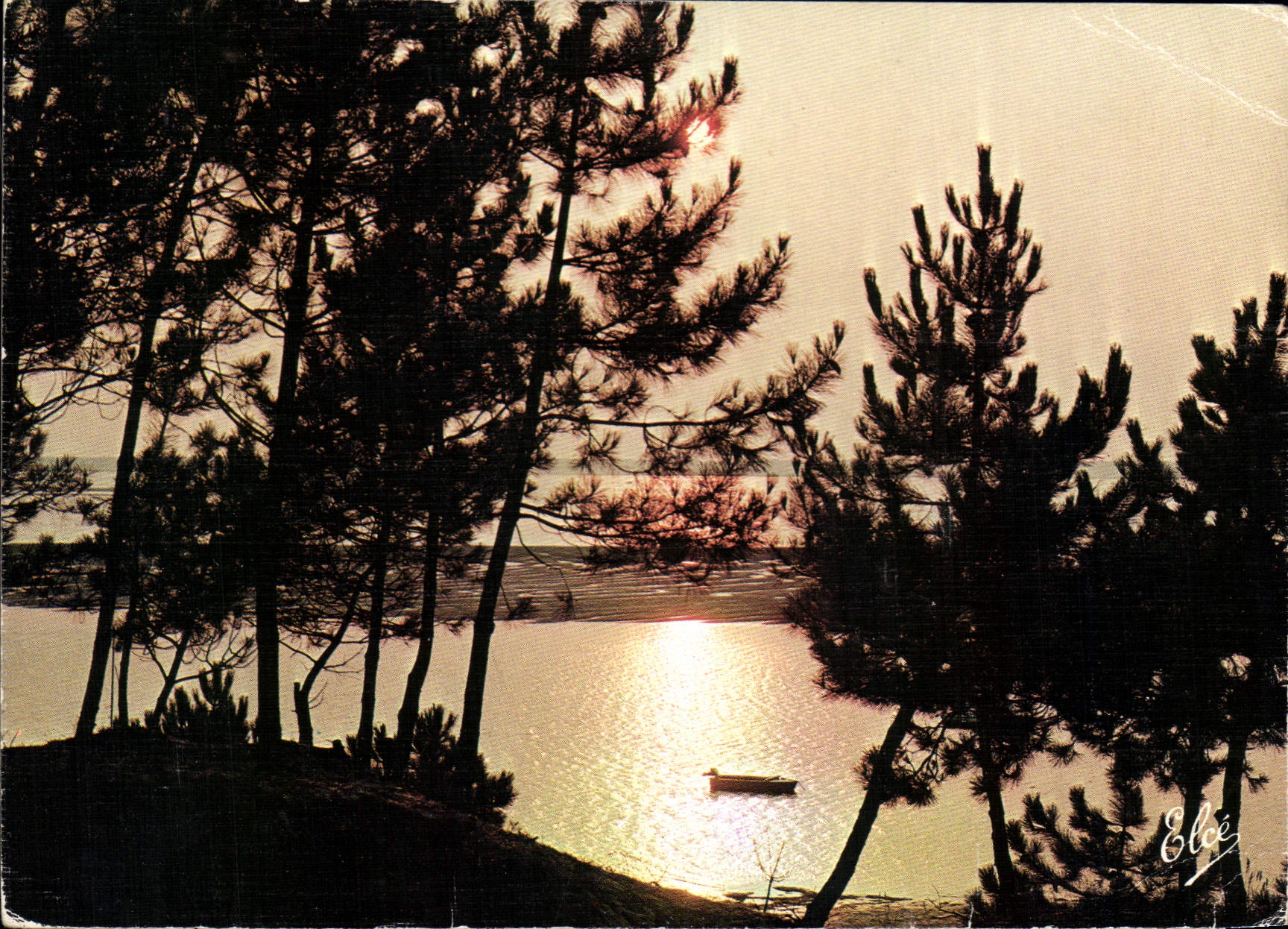 CPM Coucher de Soleil sur notre Cote 