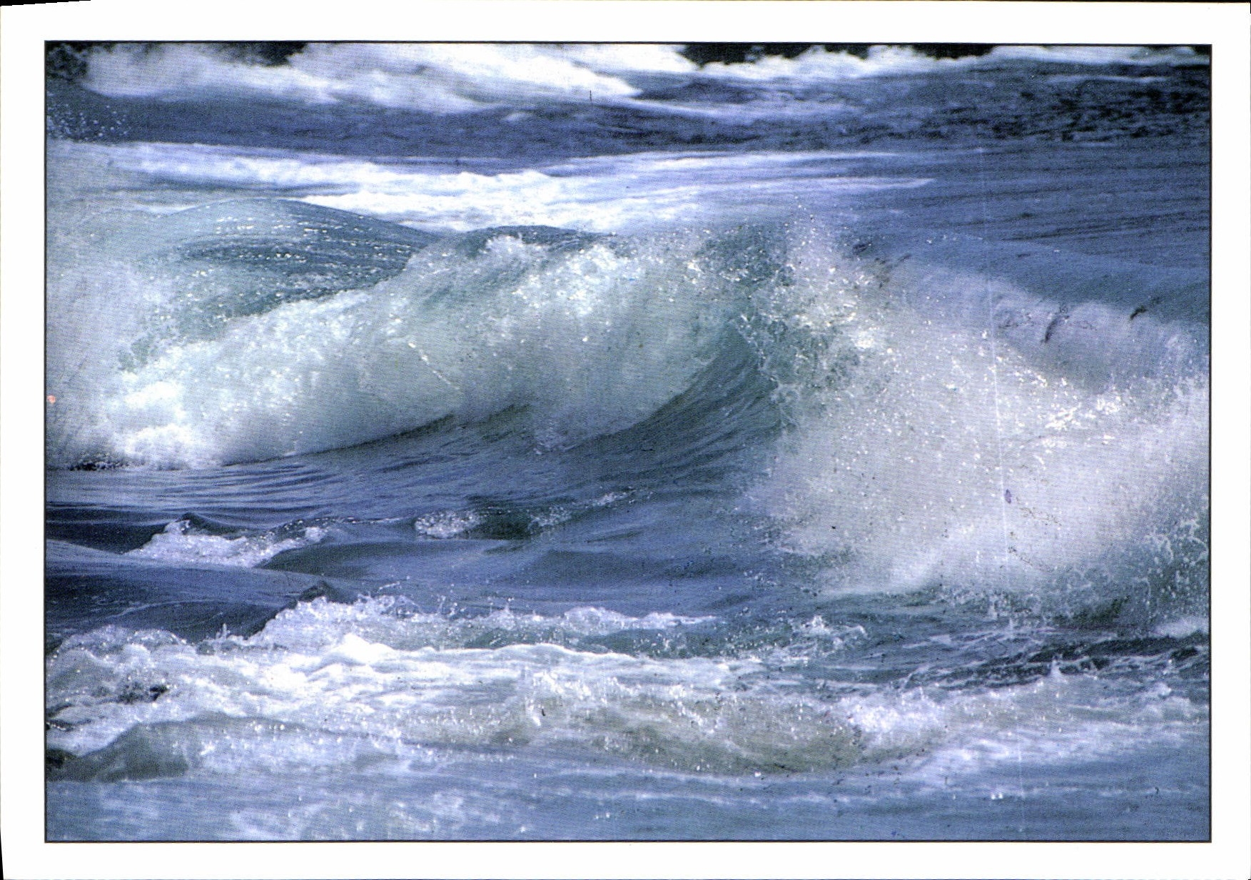 CPM La mer de ses rudes caresses a petri de farouches tendresses que les tendresses de la mer Anatoi
