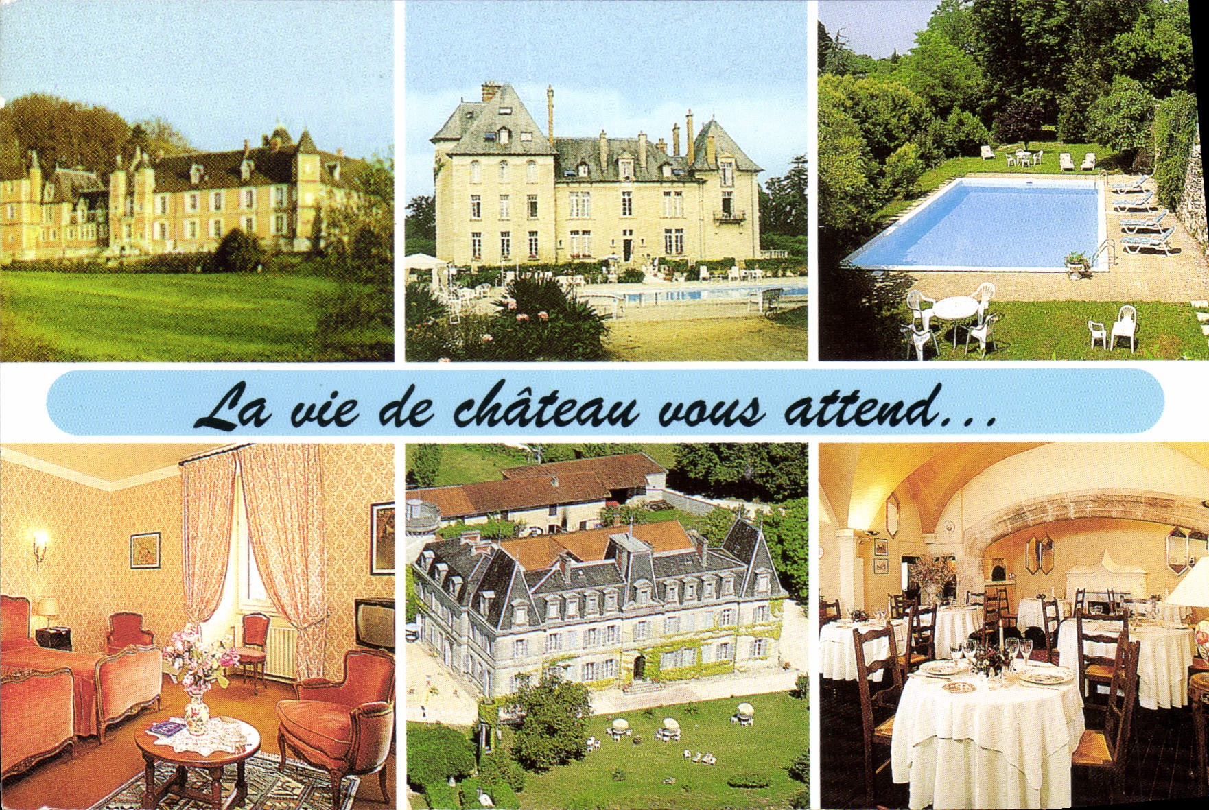 CPM Hotel Chateaux de France 