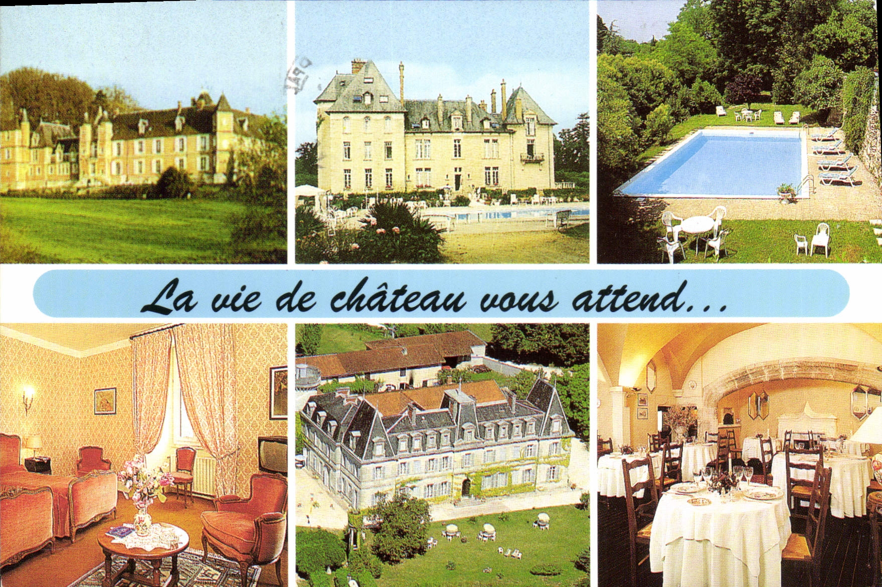 CPM Hotel Chateaux de France 