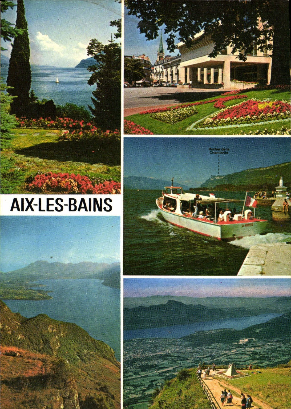 CPM Aix les Bains Lac du Bourget Savoie