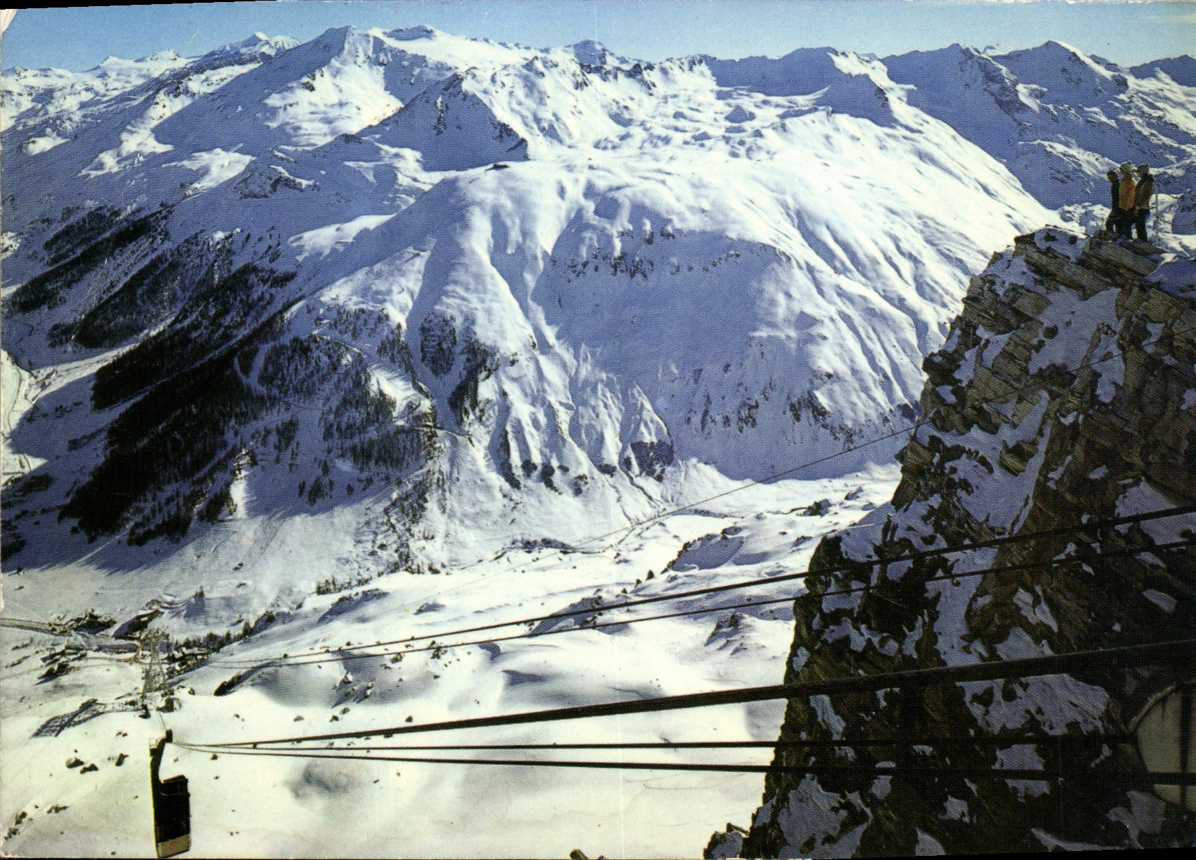 CPM Val d'Isere Savoie Le Solaise Crete des Lessieres Signal de l'Iseran