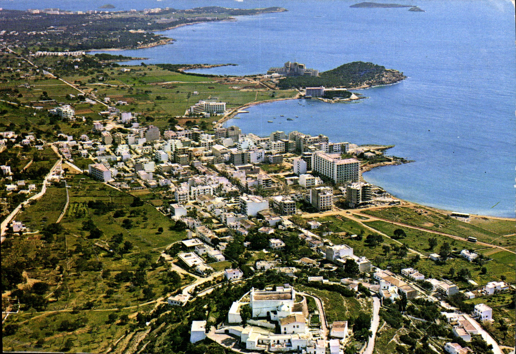 CPM Sainta Eulalta del Rio Ibiza vue generale