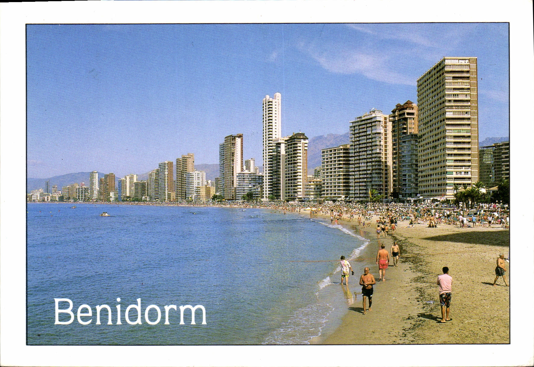 CPM Benidorm Espana Playa de Levante 