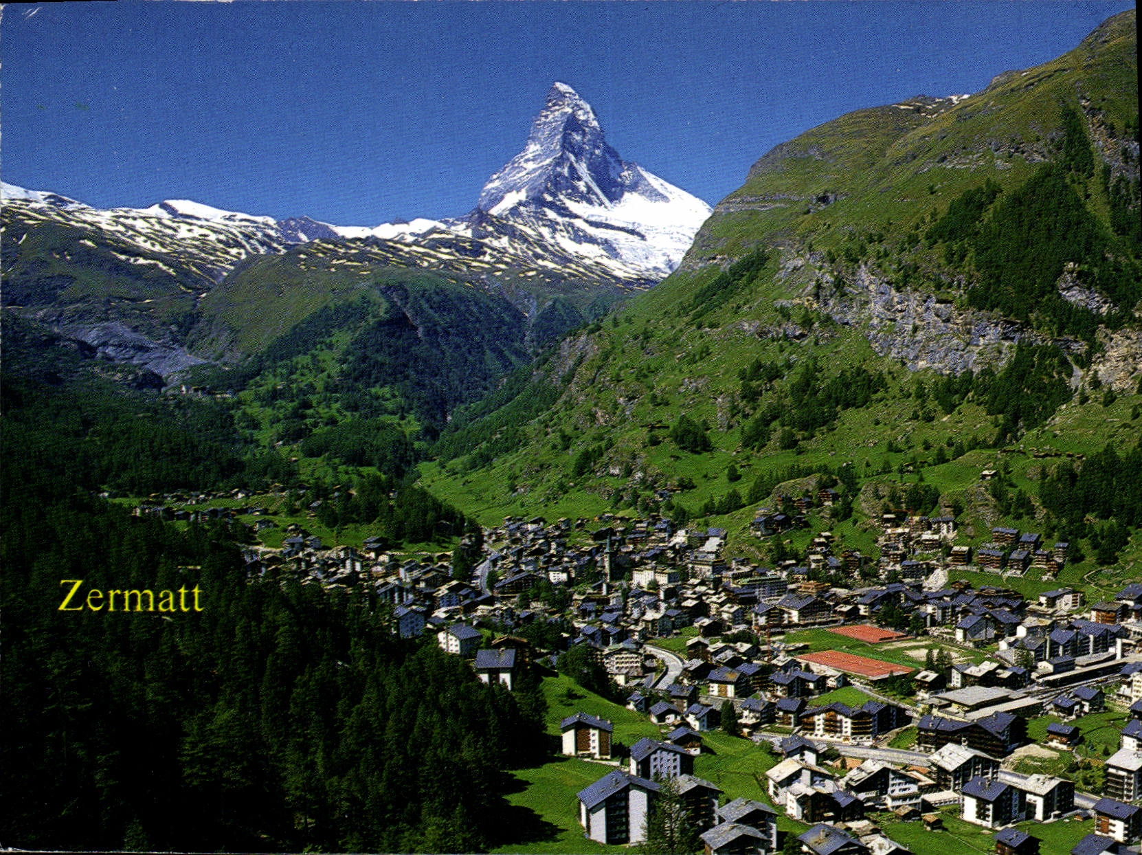 CPM Zermatt Walis Mattehorn Mt Cervin