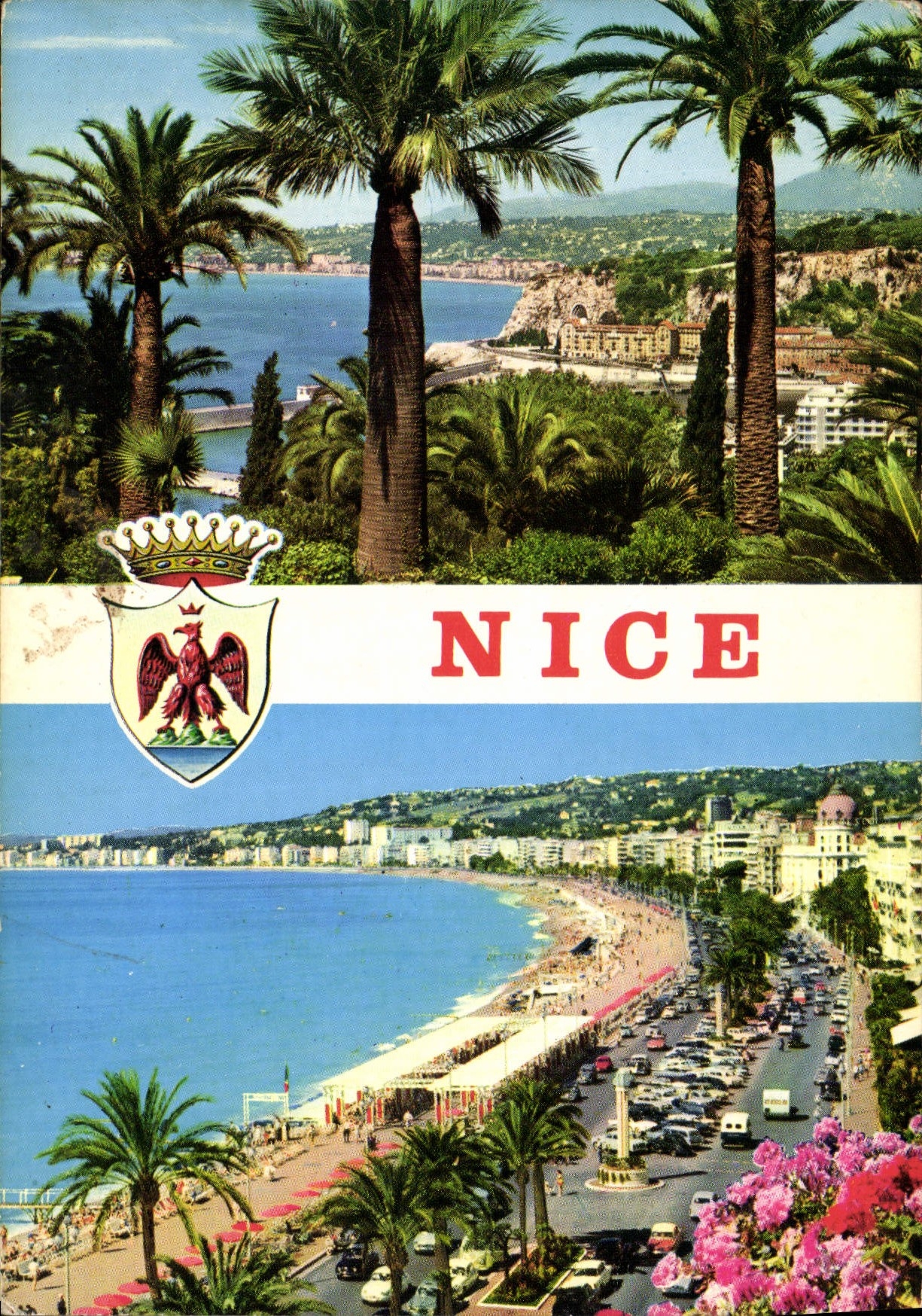 CPM Nice Cote d'Azur French Riviera La Baie des Anges La Promenade des Anglais 
