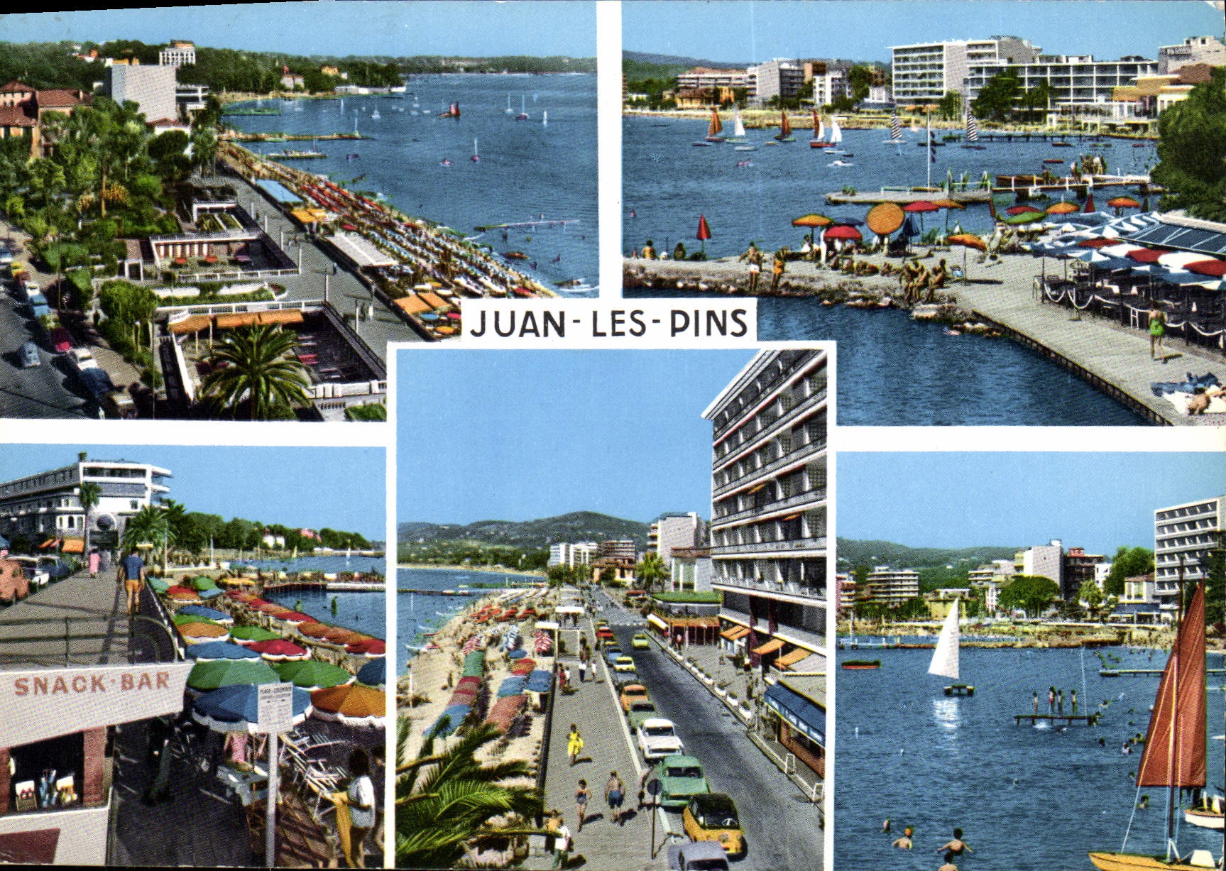 CPM Cote d'Azur Souvenir de Juan les Pins