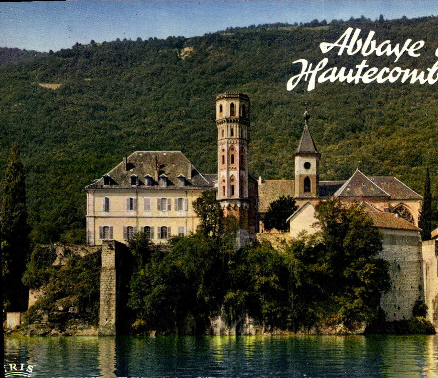 CPM Abbaye d'Hautecombe la facade vue du Lac 