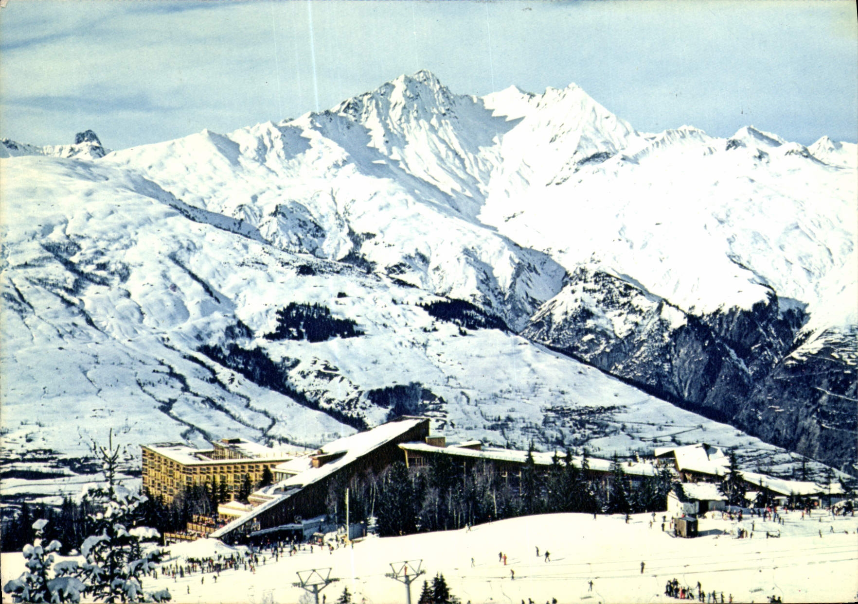 CPM Arc Chantelle Savoie l'Hotel du Golf et les Residences Bellecote la Presamenta le Massif du Roig