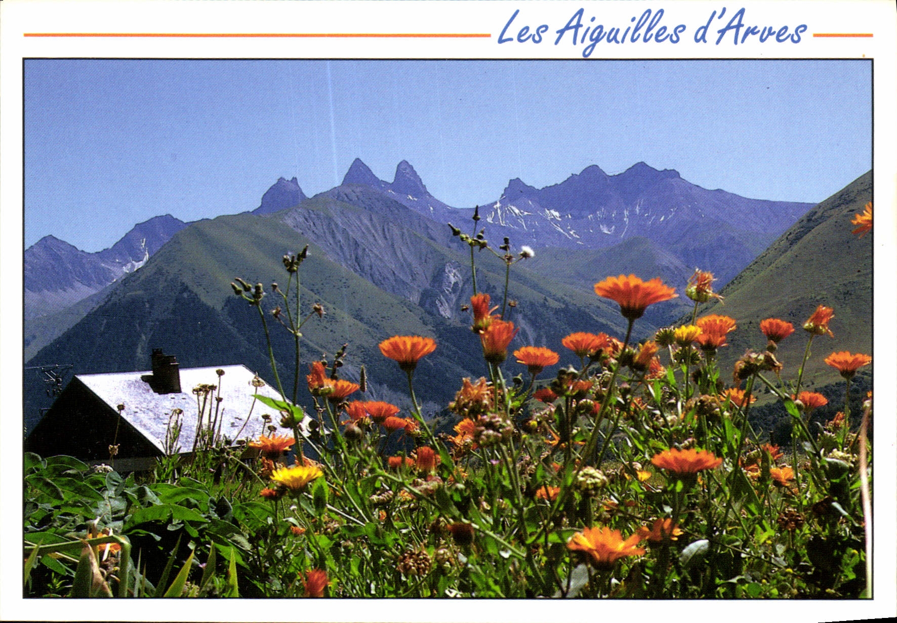 CPM Les Aiguilles d'Arves Savoie 