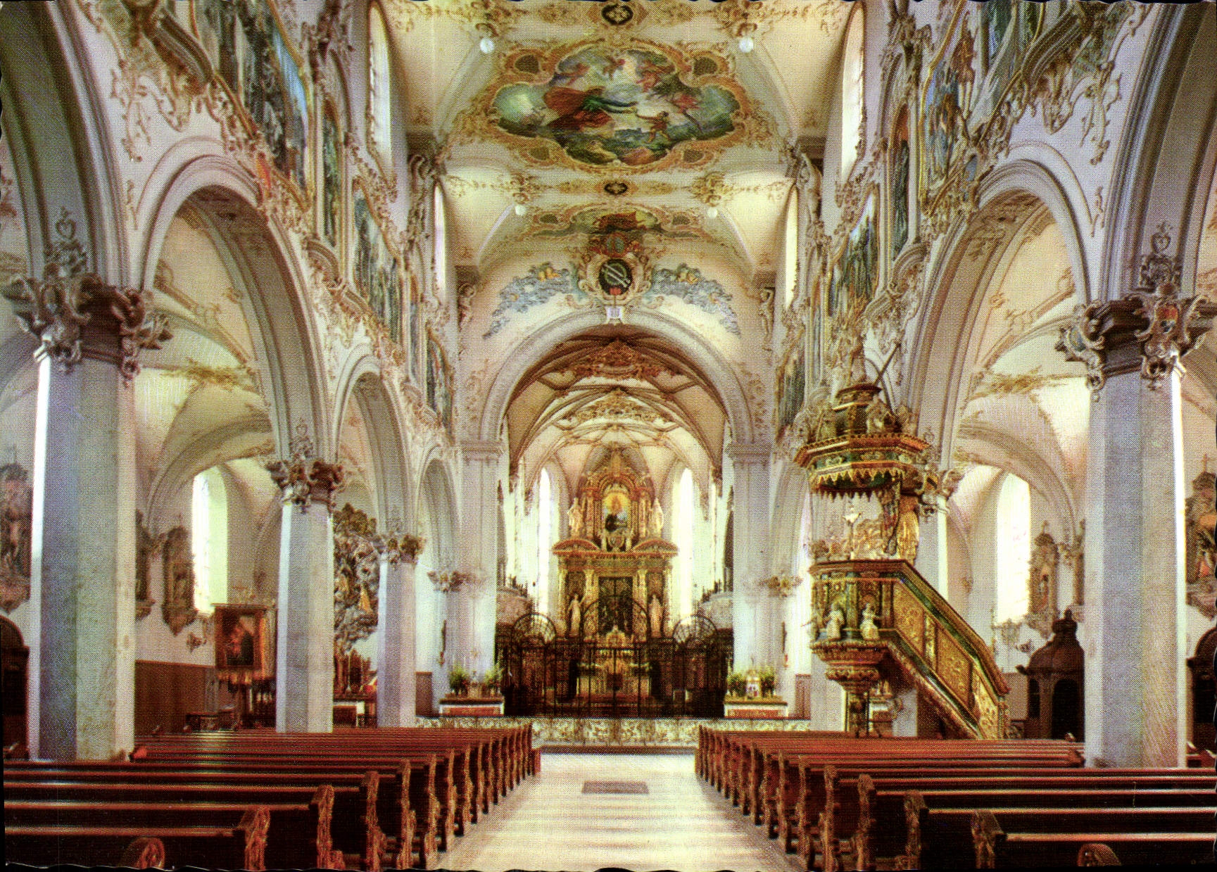 CPM Mariaslein Inneres des Basilika