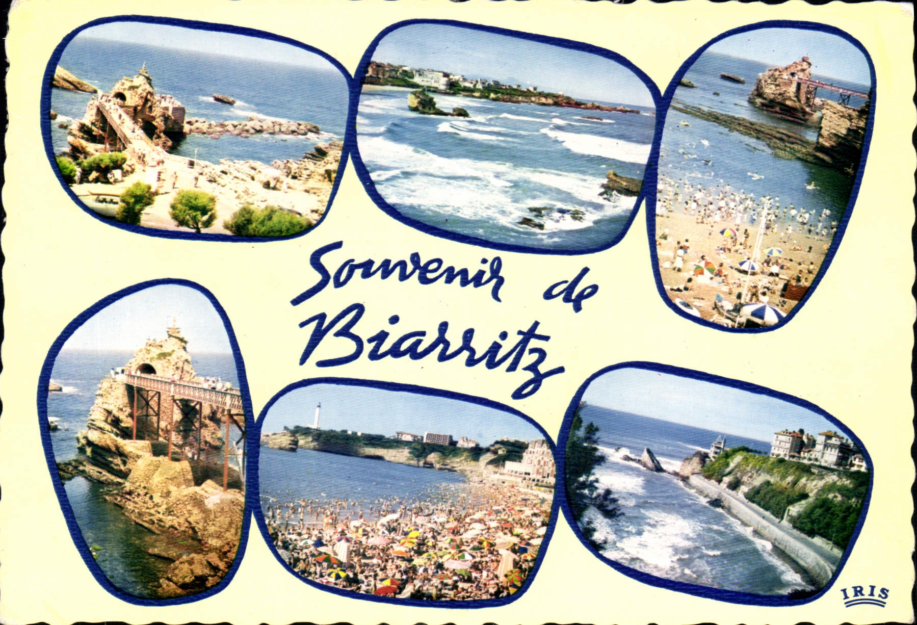 CPM Souvenir de Biarritz 