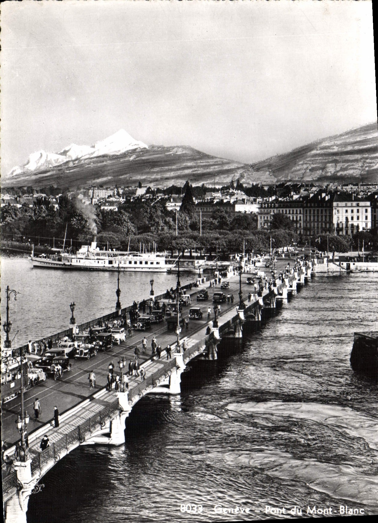 CPM Geneve Pont du Mont Blanc 