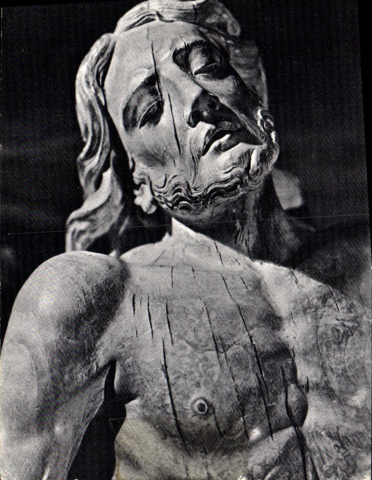 CPM Villefranche sur Mer A M Christ en bois du XVII siecle Oeuvre emouvante d'un galerien Bateau