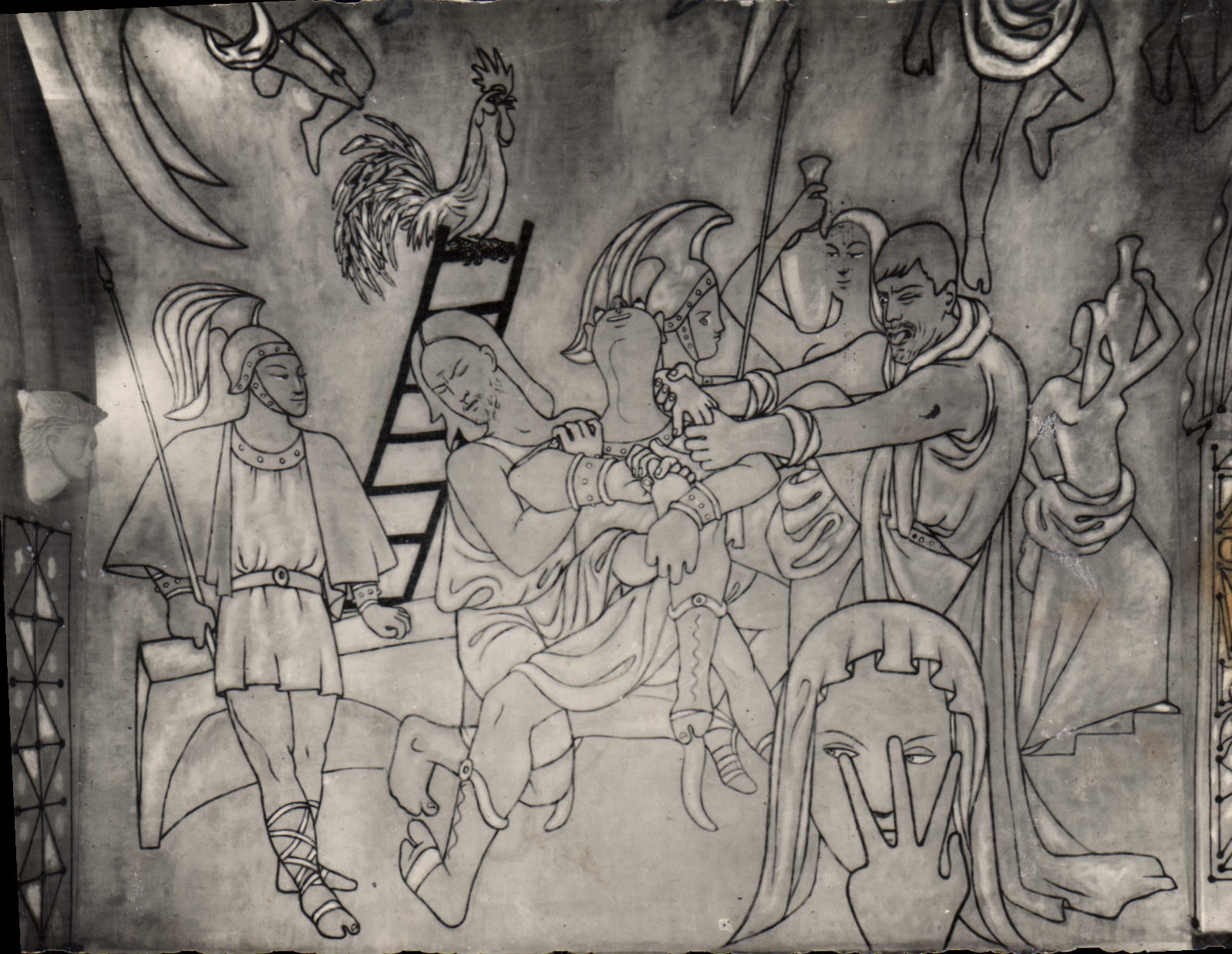 CPM Chapelle Saint Pierre de Villefranche sur Mer offerte aux pecheurs de Villefranche Beaulieu et S