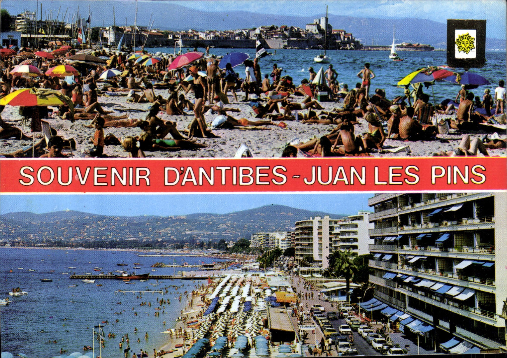 CPM Souvenir d'Antibes Juan les Pins