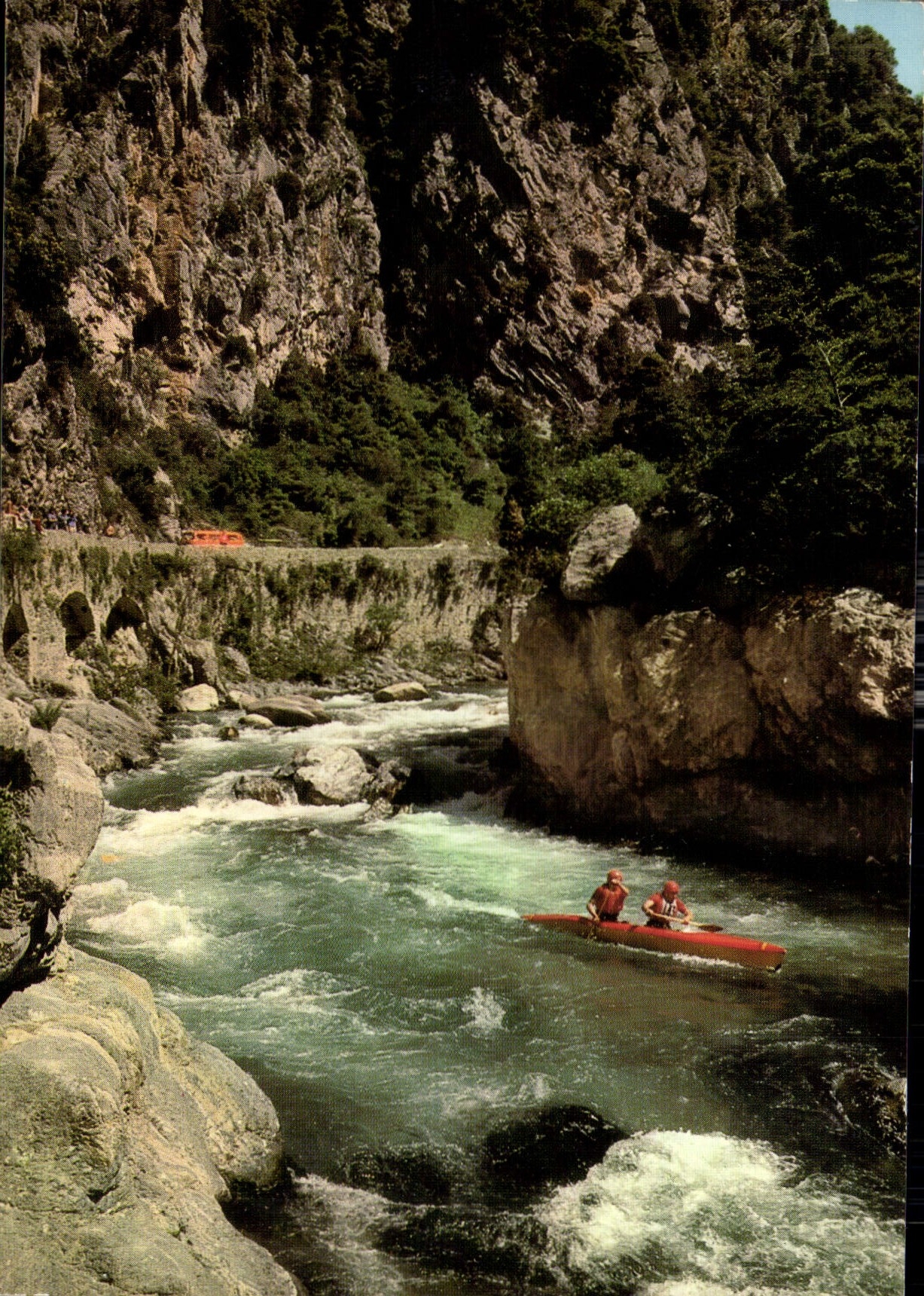 CPM Breil sur Roya Alpes Maritimes Coupe d'Europe de Canoe Kayak Descente de la Roya 