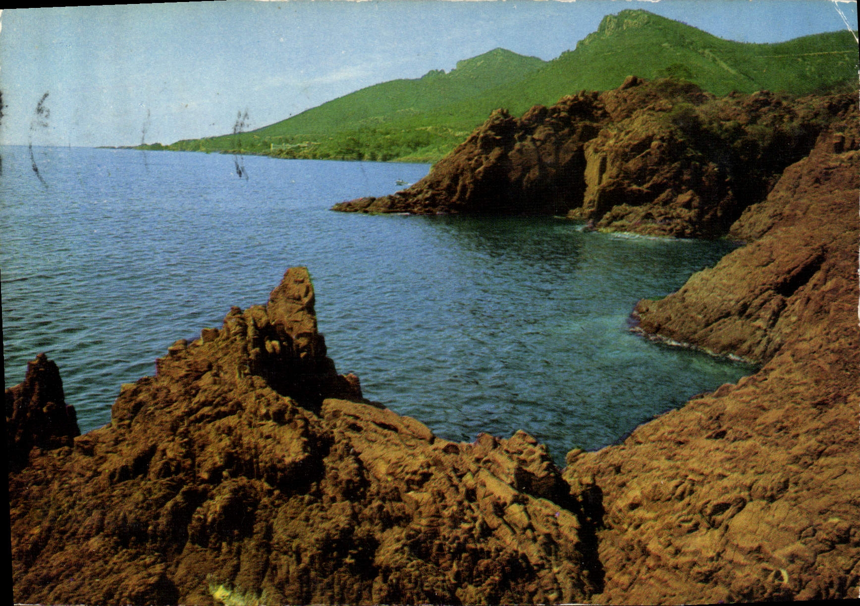 CPM Cote d'Azur La Corniche d'Or les rochers du Trayas 