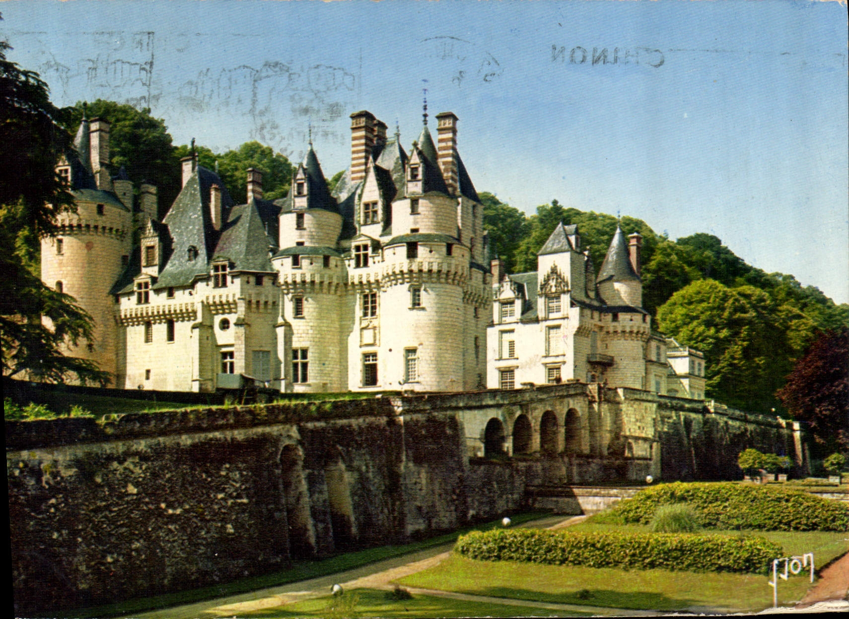 CPM Couleurs et Lumiere de France Le Val de Loire Rigny Usse Indre et Loire Chateau d'Usse