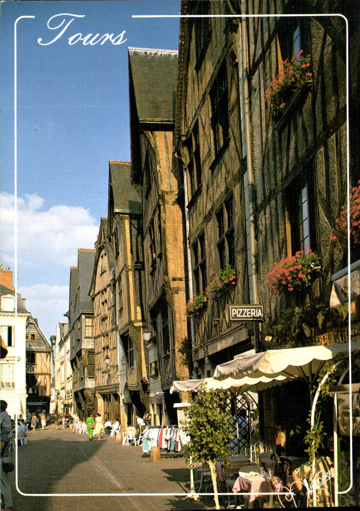 CPA Tours Indre et Loire Pizzeria