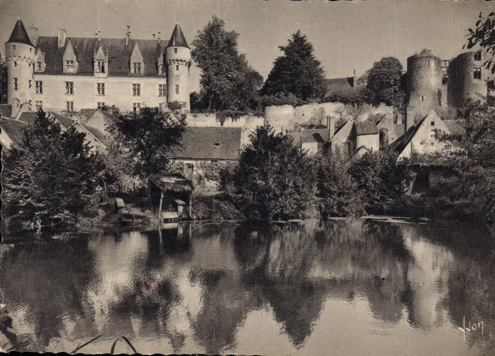 CPA Chateau de Montresor I et L 