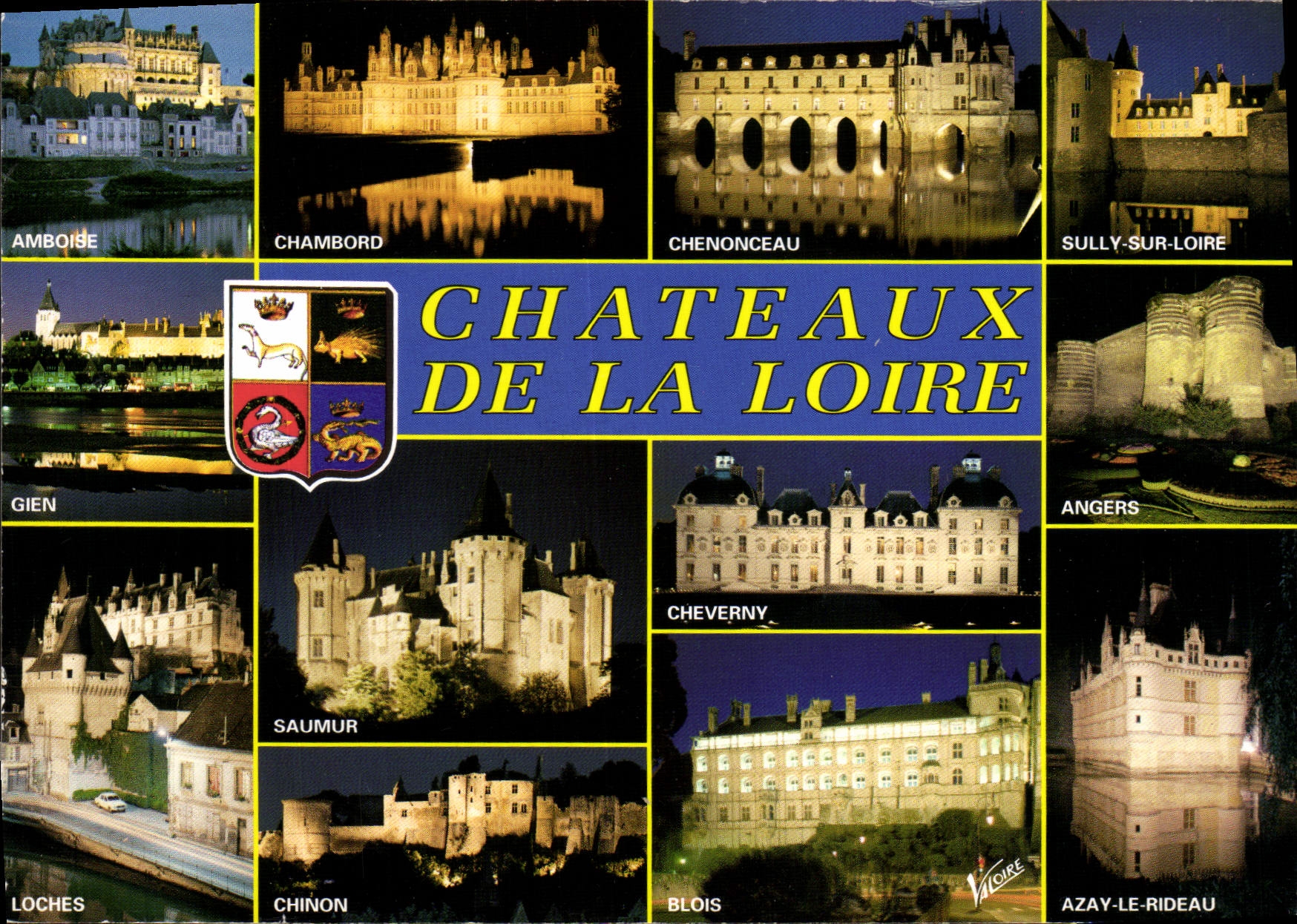 CPA Chateux de la loire 